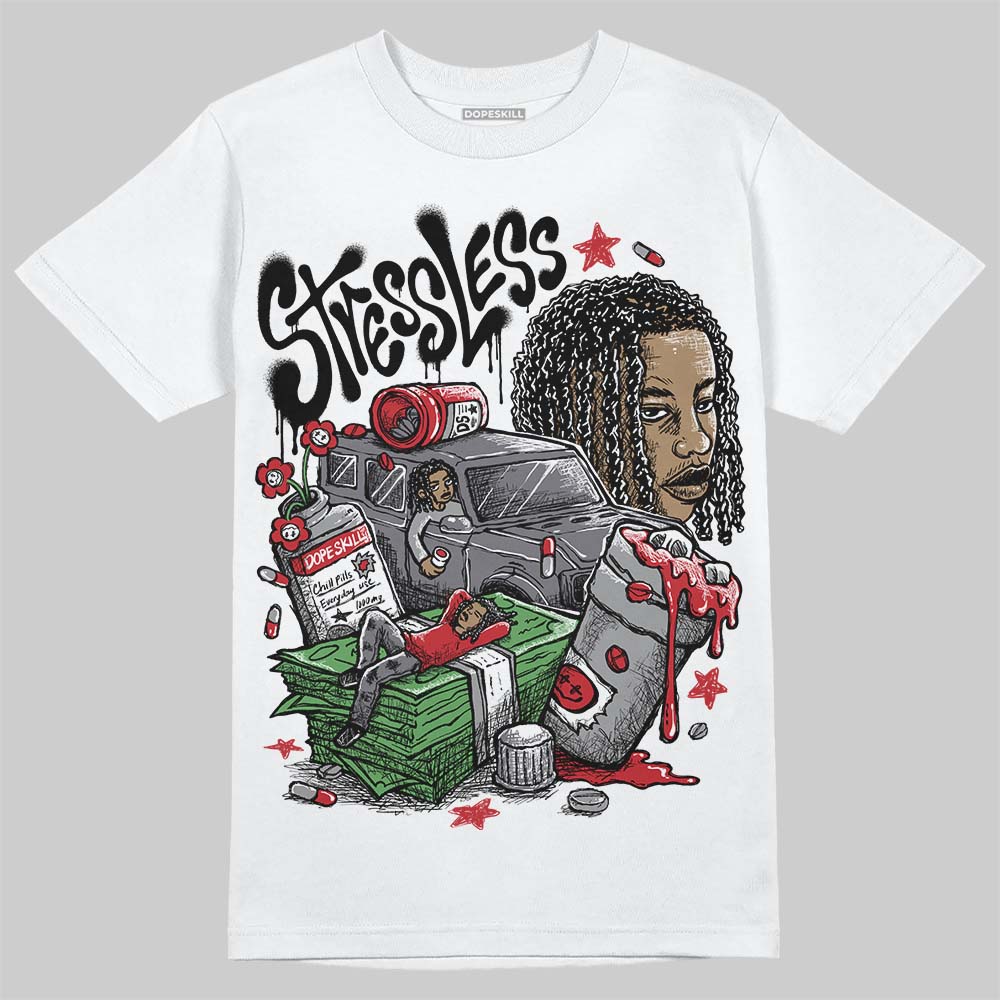 Cement Grey 3s DopeSkill T-Shirt Stressless Graphic