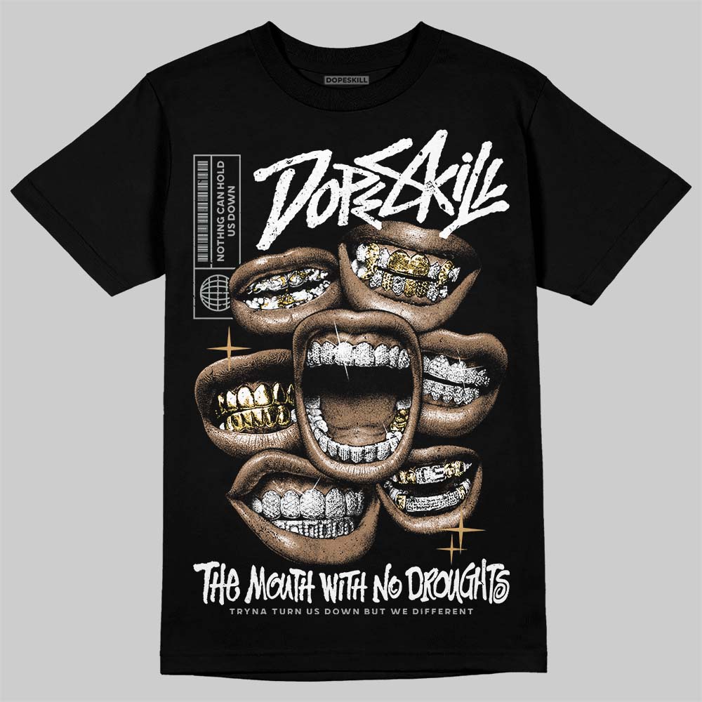 1906R ‚ÄòWhite Gold‚Äô DopeSkill T-Shirt The Mouth With No Droughts Graphic