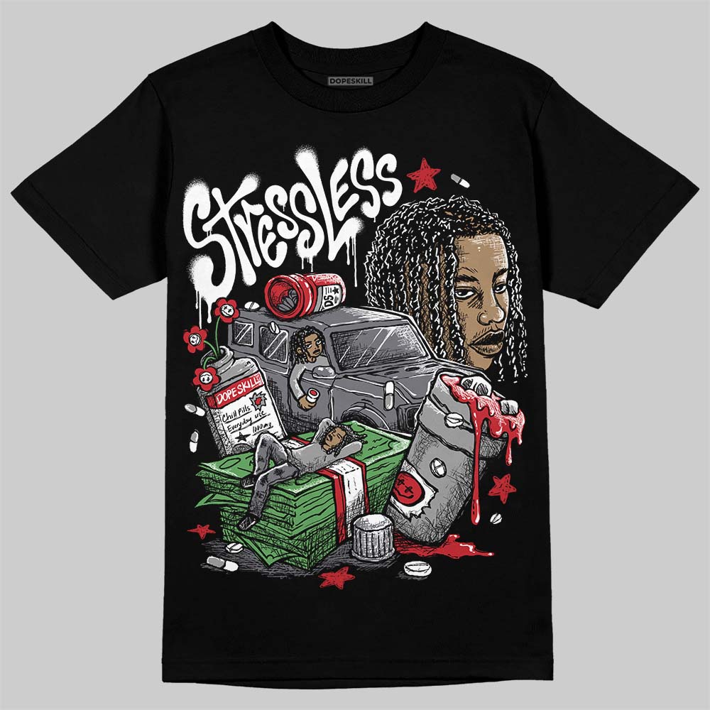 Cement Grey 3s DopeSkill T-Shirt Stressless Graphic