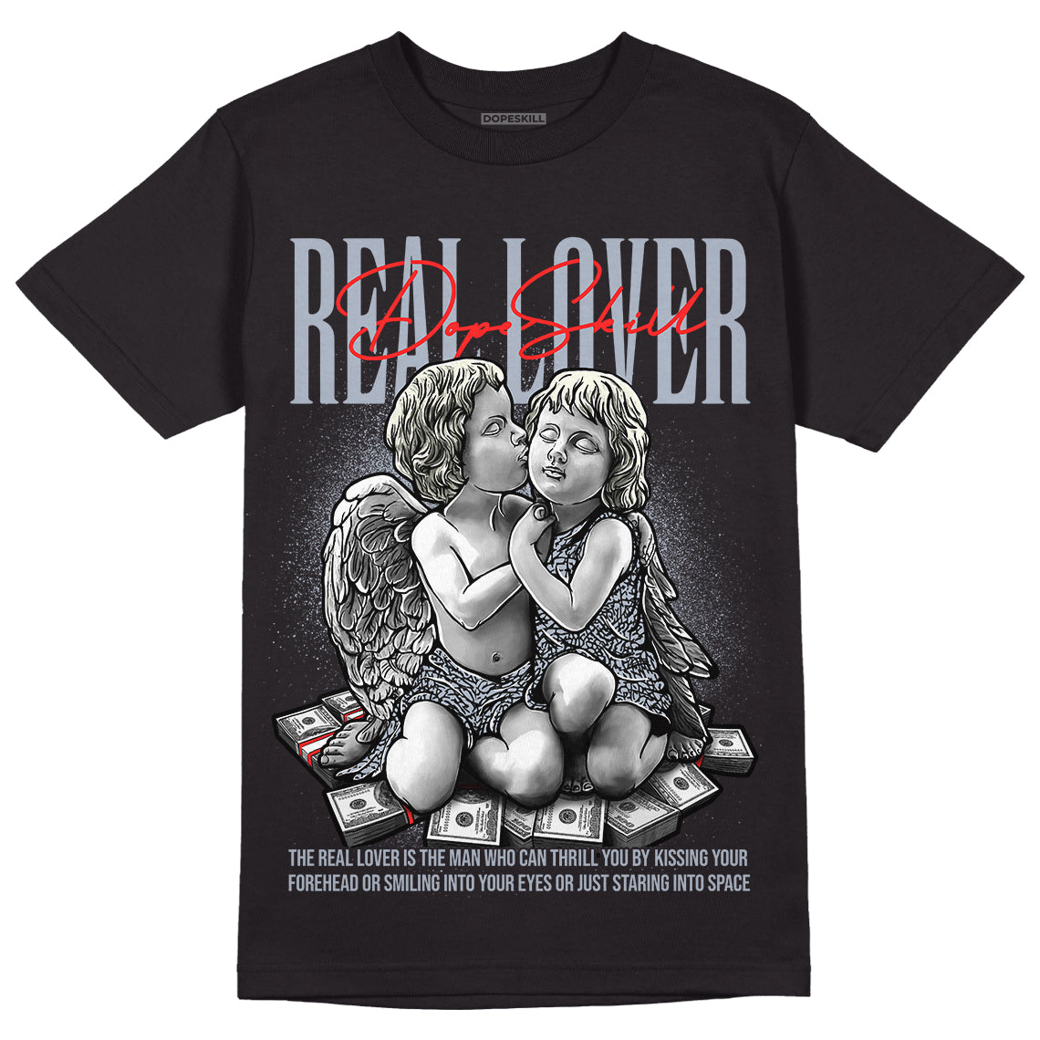 White Cement Reimagined 3s DopeSkill T-Shirt Real Lover Graphic