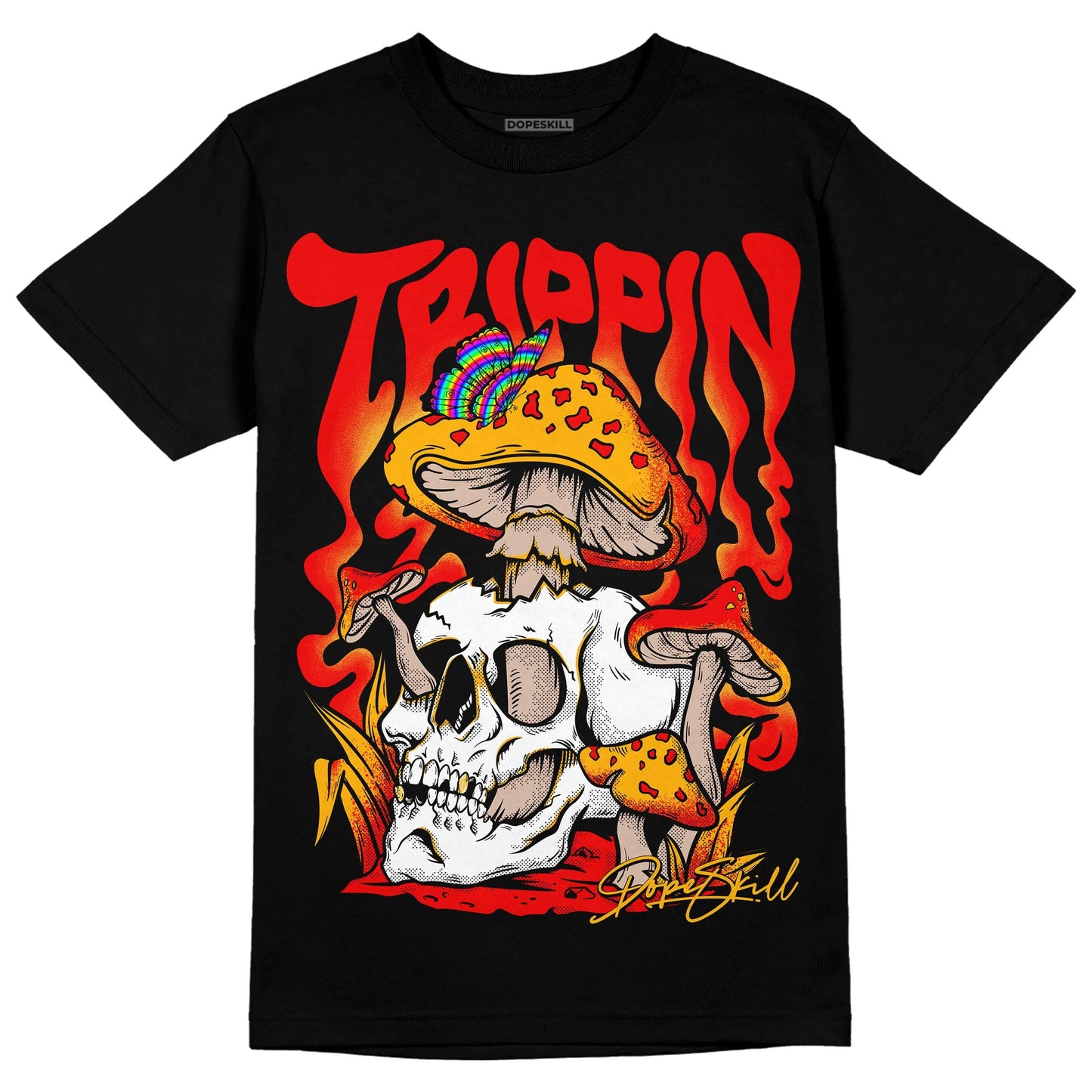 Red Collection DopeSkill T-Shirt Trippin Graphic