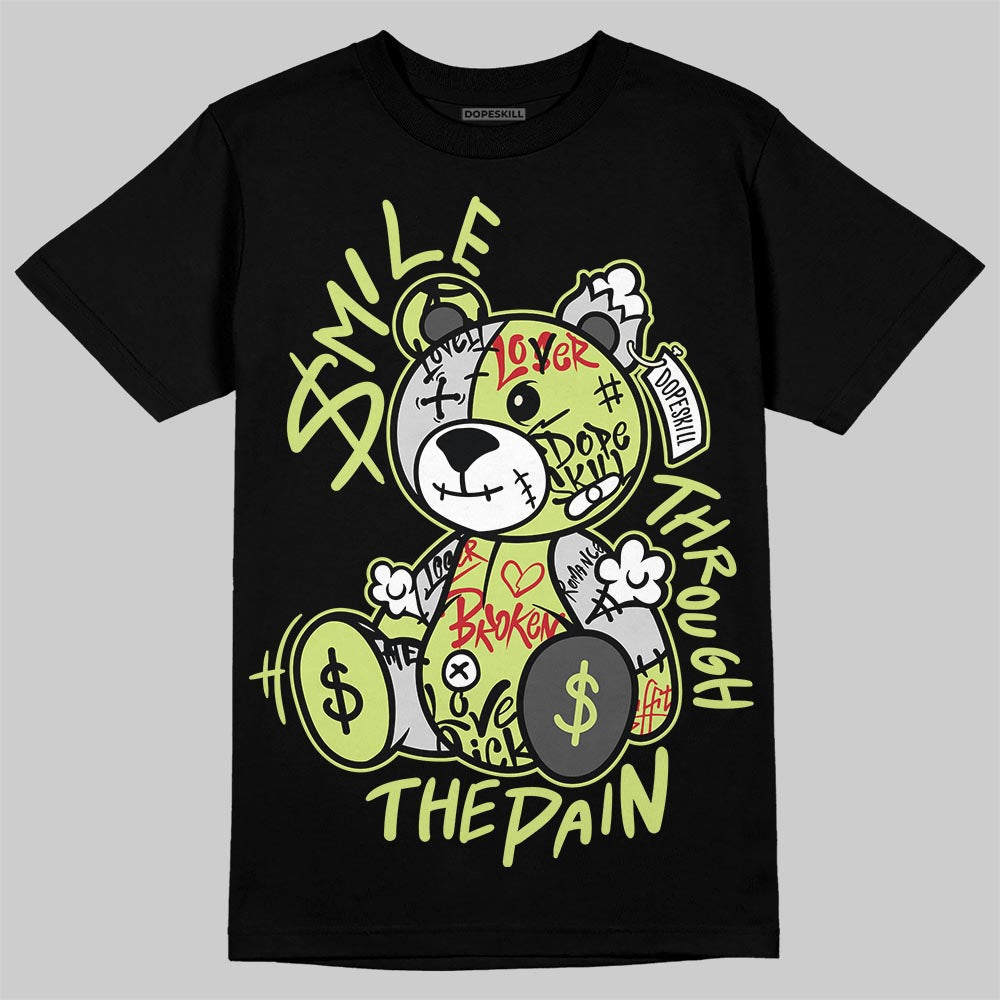 Light Lemon Twist 4s DopeSkill T-Shirt Smile Through The Pain Graphic