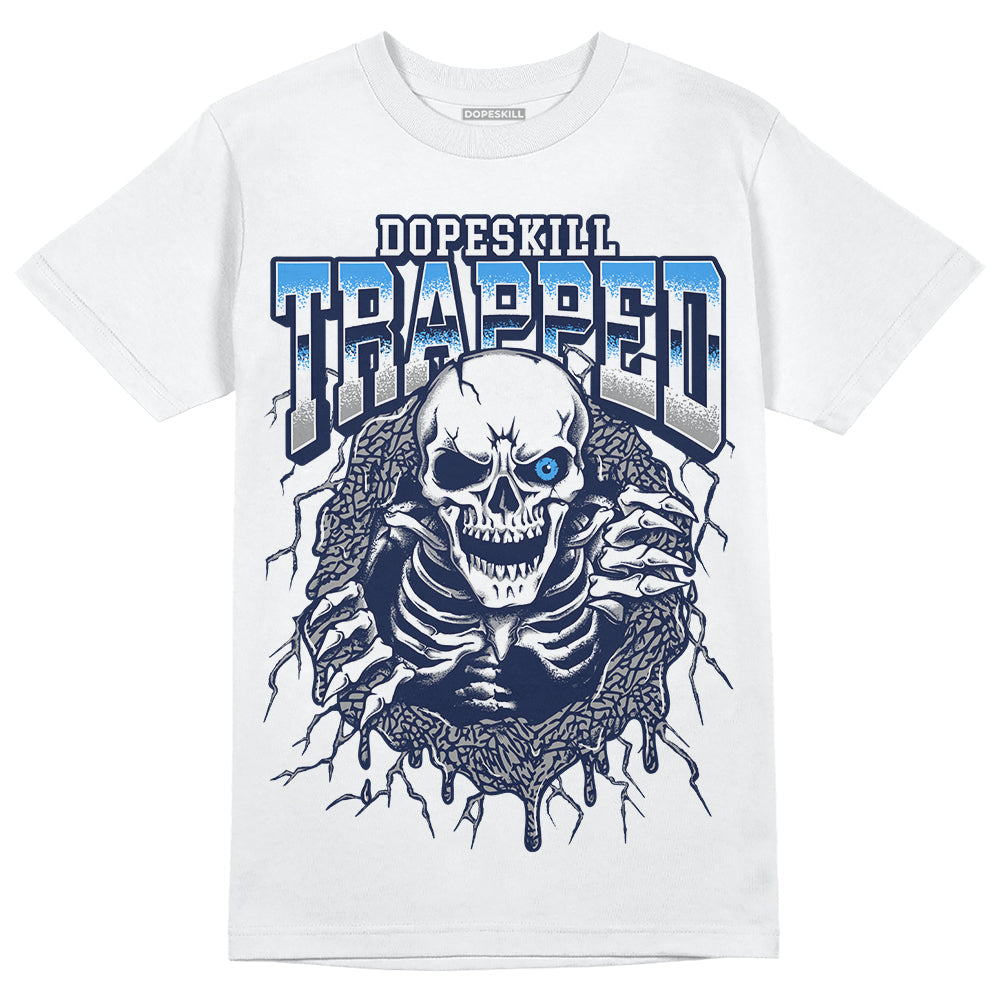 AJ Spizike White Obsidian DopeSkill T-Shirt Trapped Halloween Graphic