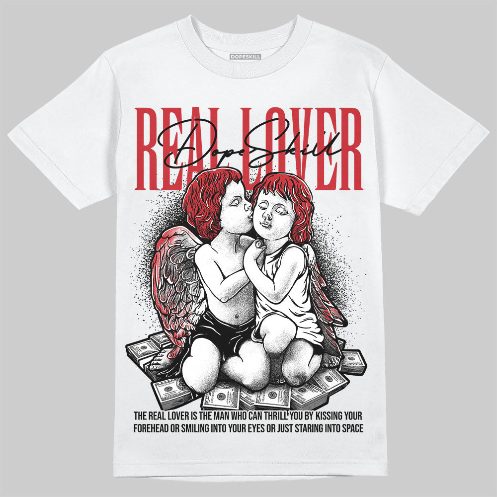 Bred 11s DopeSkill T-Shirt Real Lover Graphic