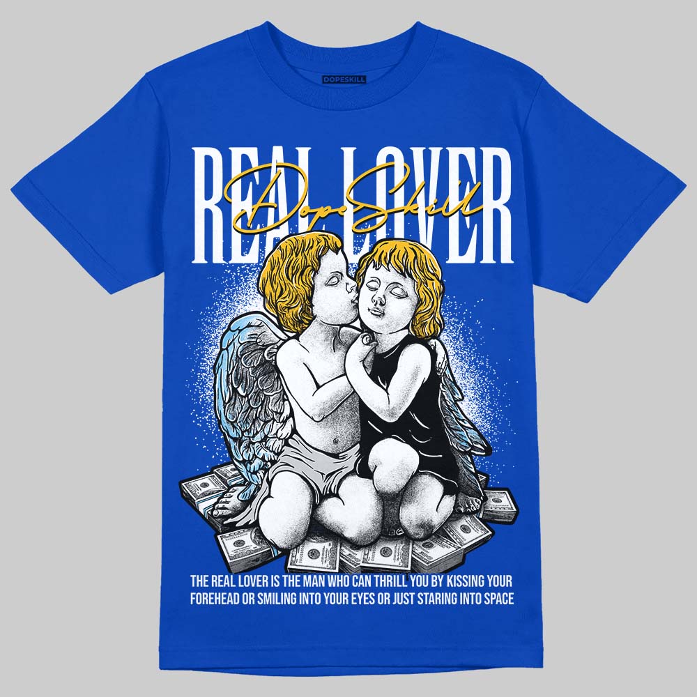Blueberry 12s DopeSkill Royal T-shirt Real Lover Graphic