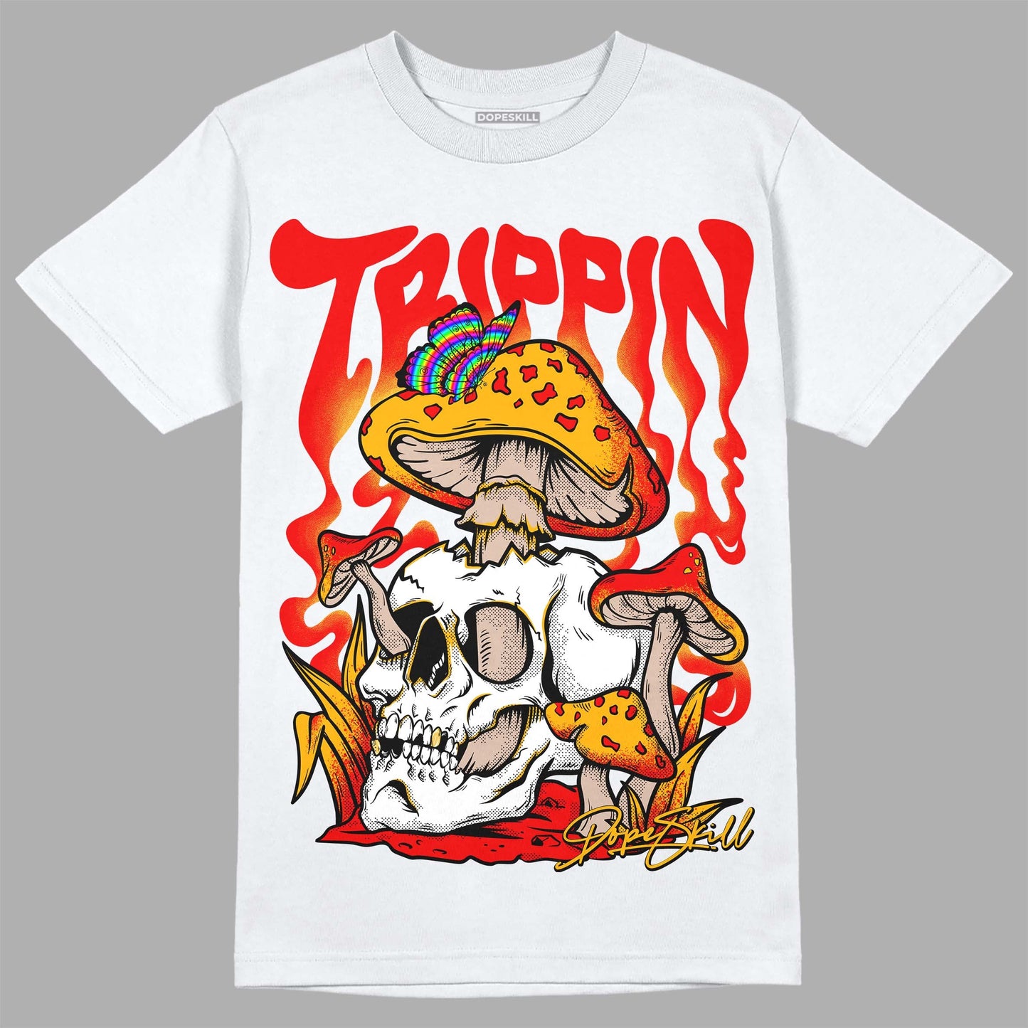 Red Collection DopeSkill T-Shirt Trippin Graphic