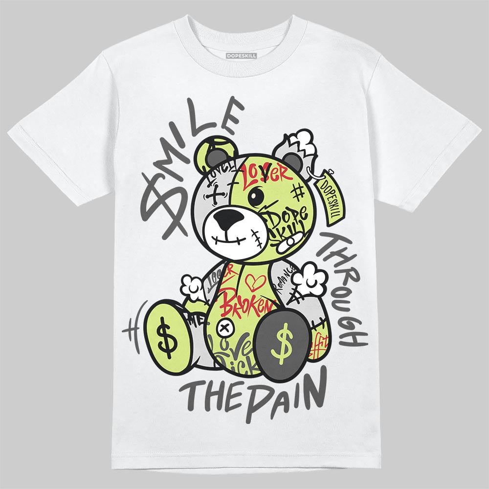 Light Lemon Twist 4s DopeSkill T-Shirt Smile Through The Pain Graphic