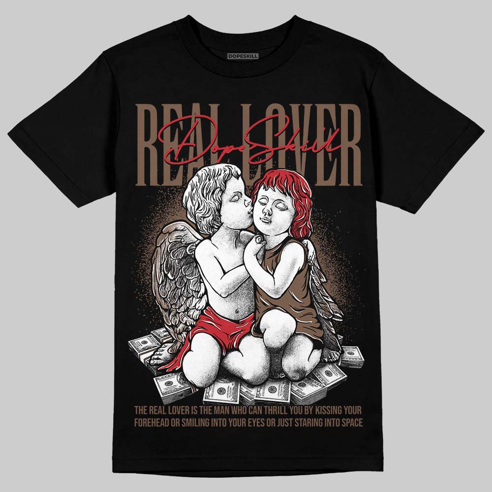 Olive 9s DopeSkill T-Shirt Real Lover Graphic