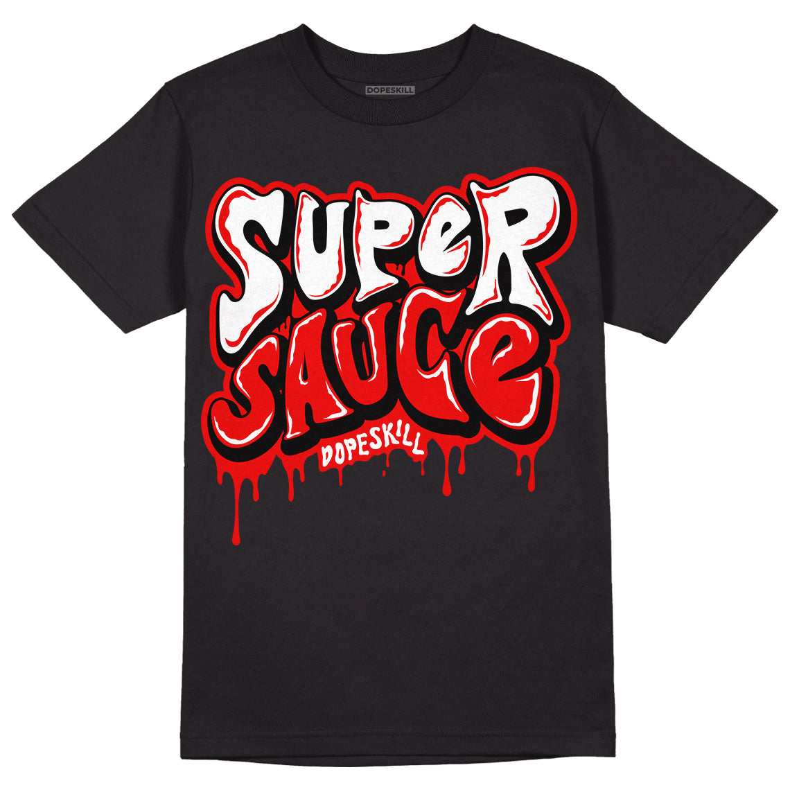 Cherry 11s DopeSkill T-Shirt Super Sauce Graphic