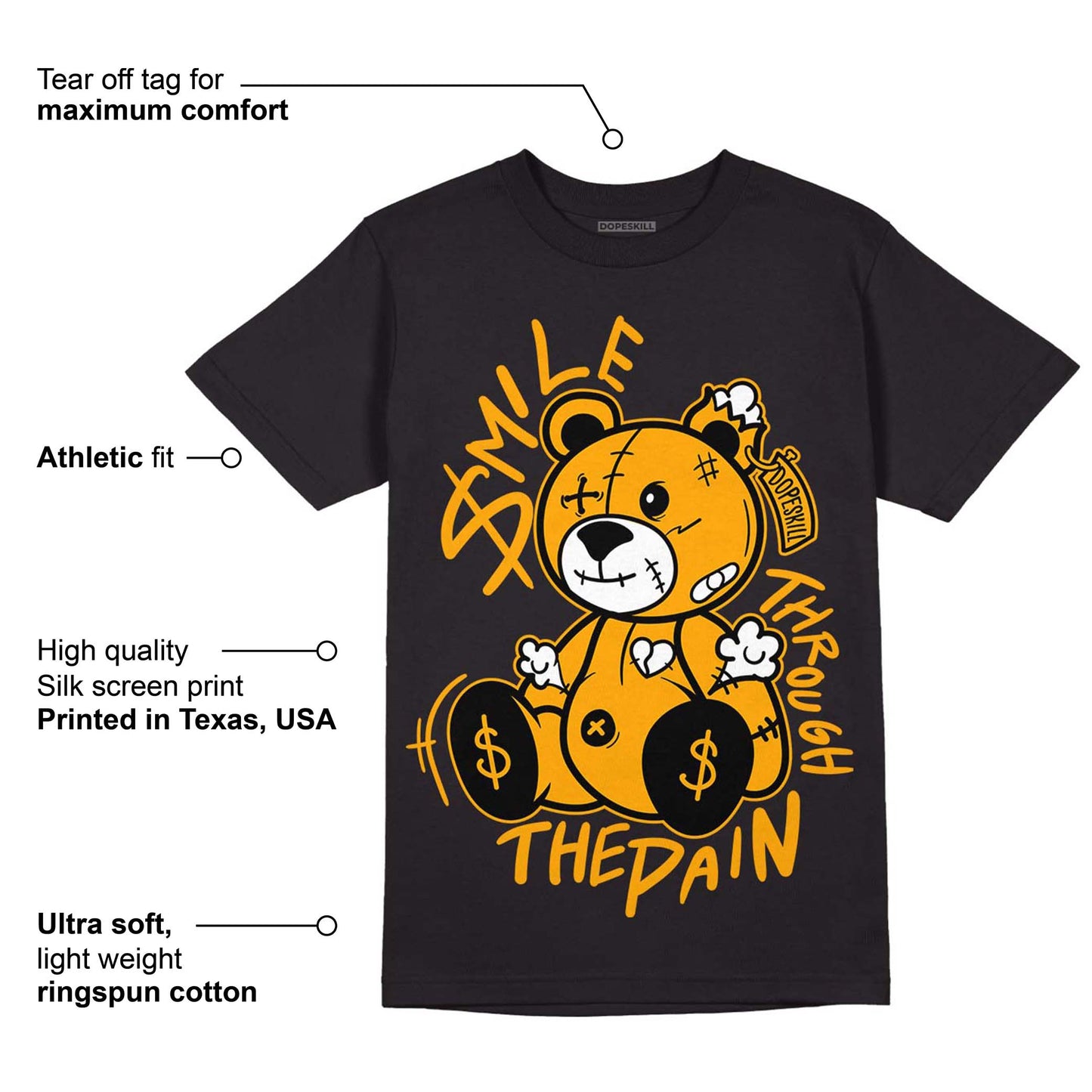 Black Taxi 12s DopeSkill T-Shirt BEAN Graphic