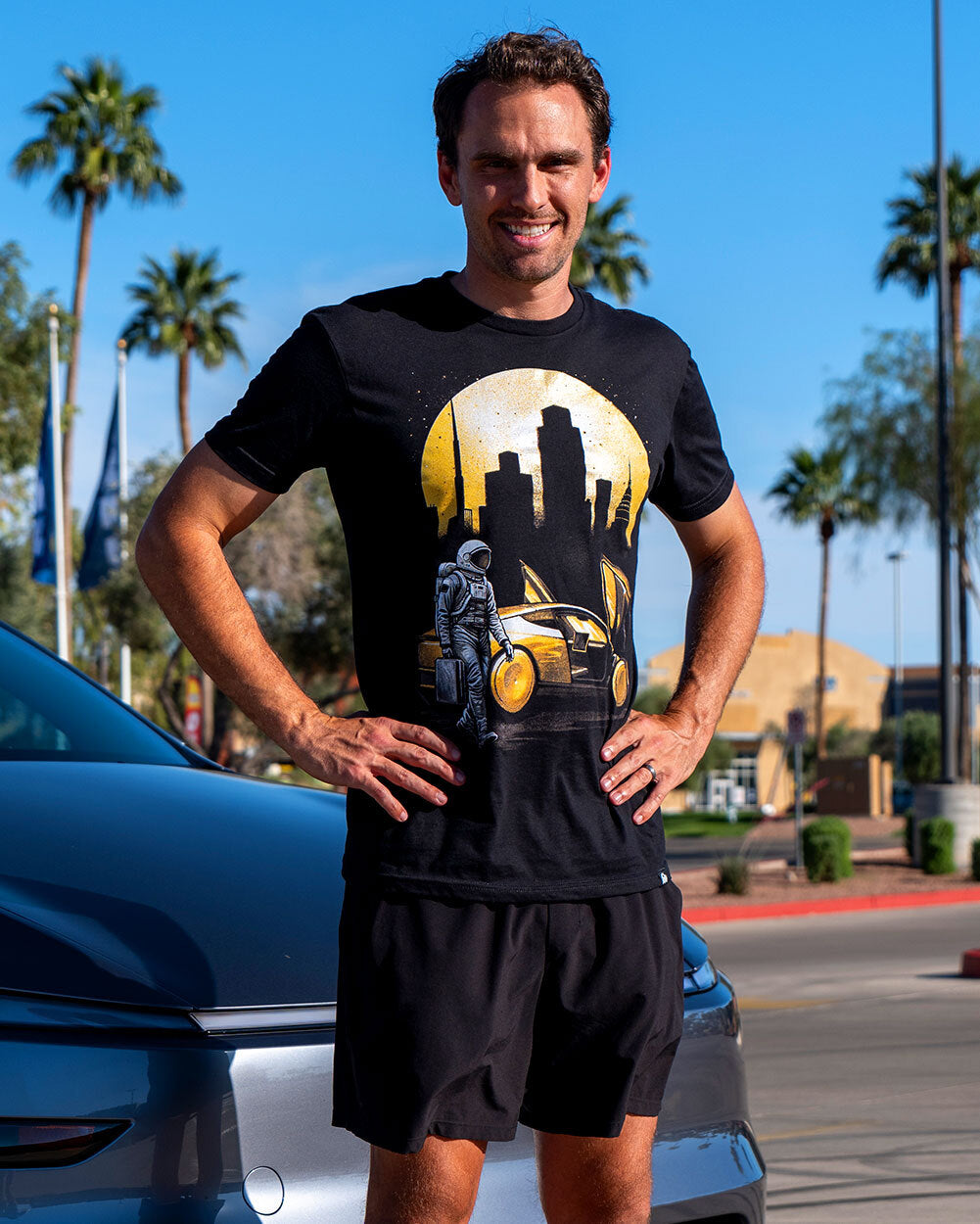 Golden Transit Glow-in-the-Dark Tee
