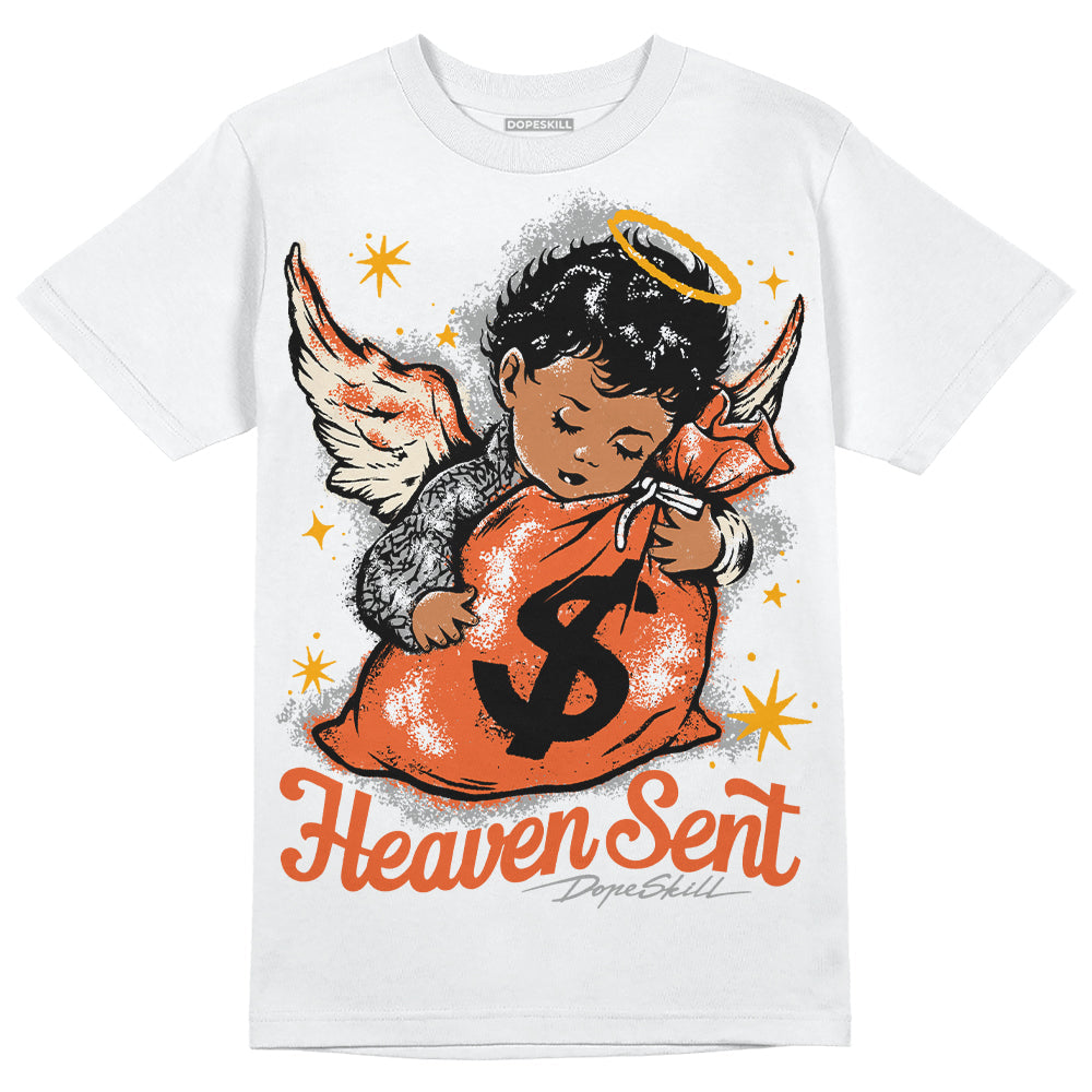 Georgia Peach 3s DopeSkill T-Shirt Heaven Sent Graphic