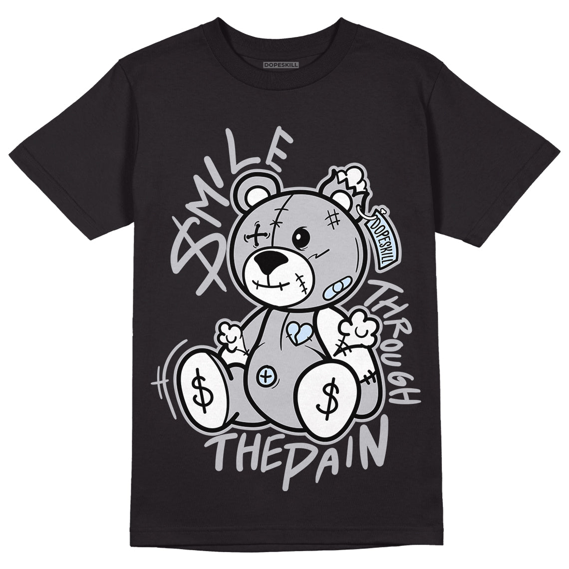 Cement Grey 11s DopeSkill T-Shirt BEAN Graphic