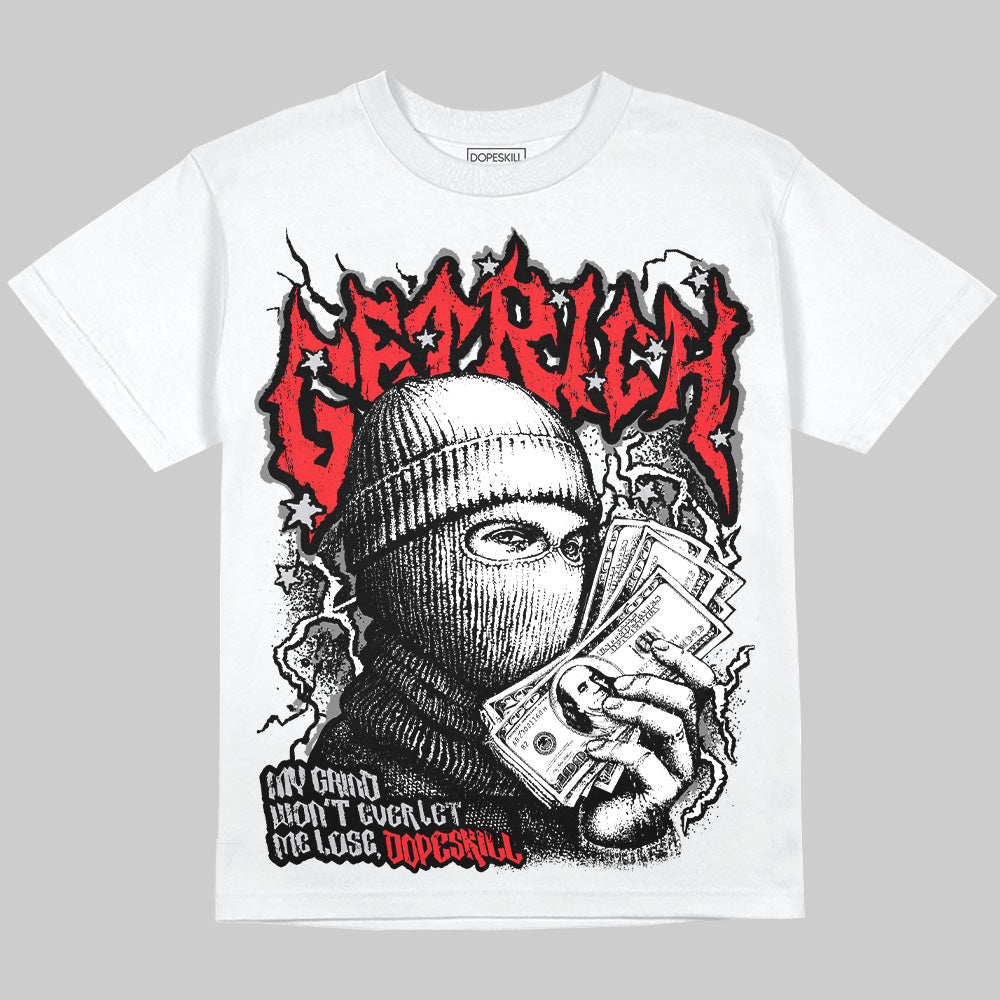 Grey Collection DopeSkill Oversize Print T-Shirt Wealthy Graphic