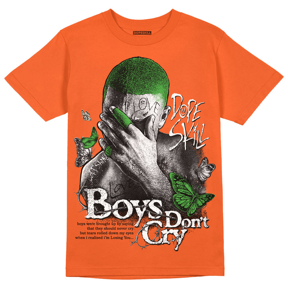 Georgia Peach 3s DopeSkill Orange T-shirt Boys Don't Cry Graphic