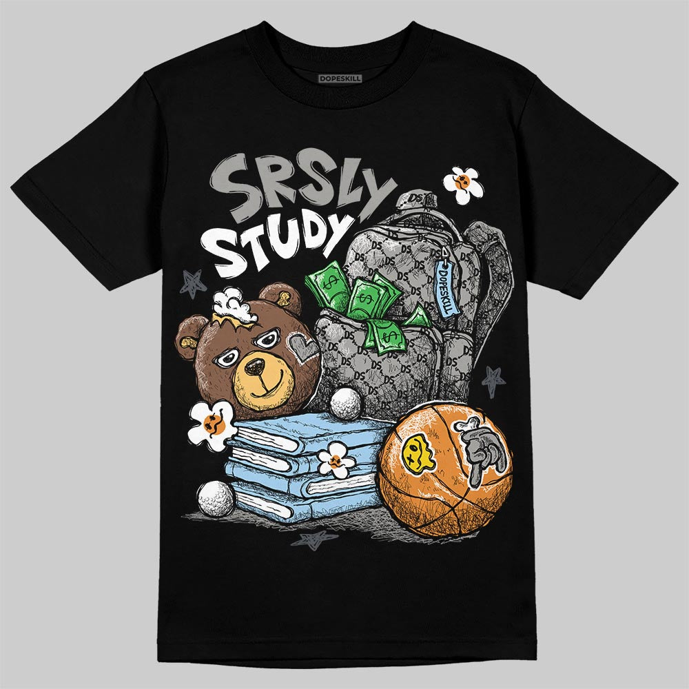 Cool Grey 11s DopeSkill T-Shirt SRSLY Study Graphic