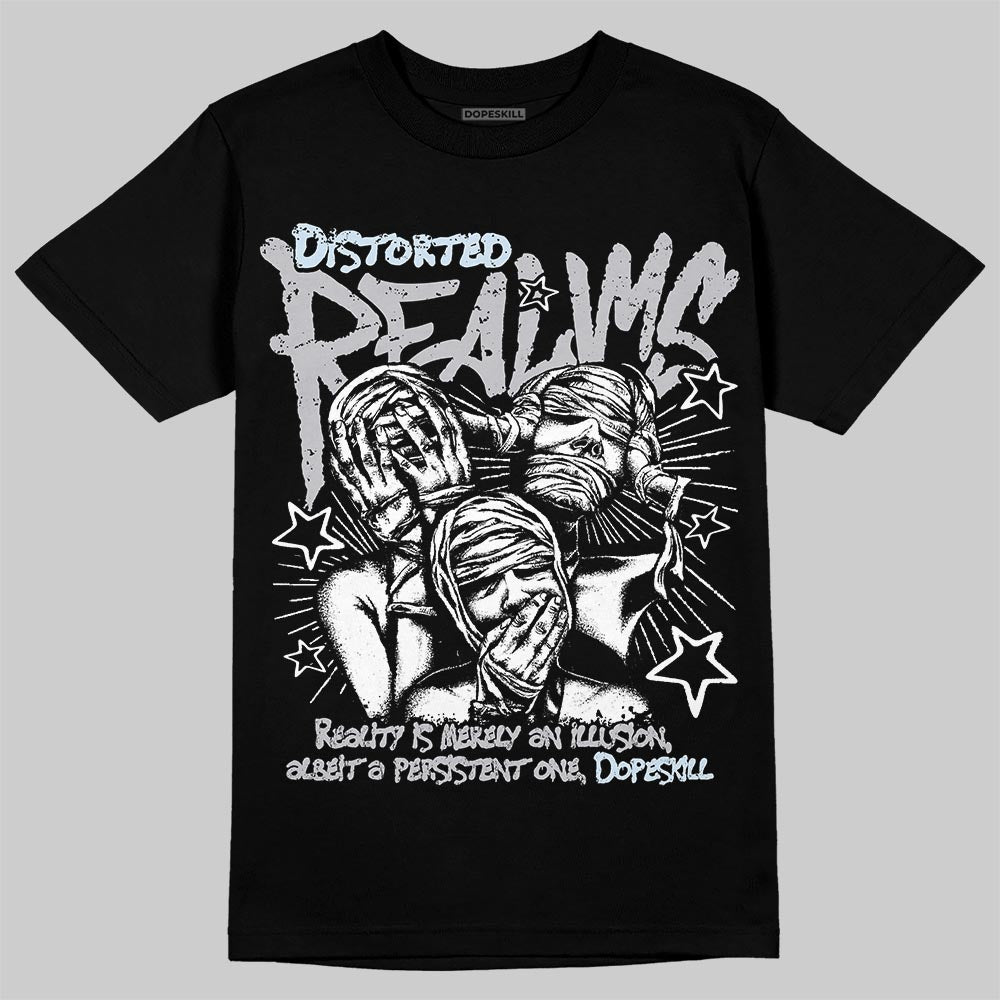 Cement Grey 11s DopeSkill T-Shirt Distorted Realms Graphic