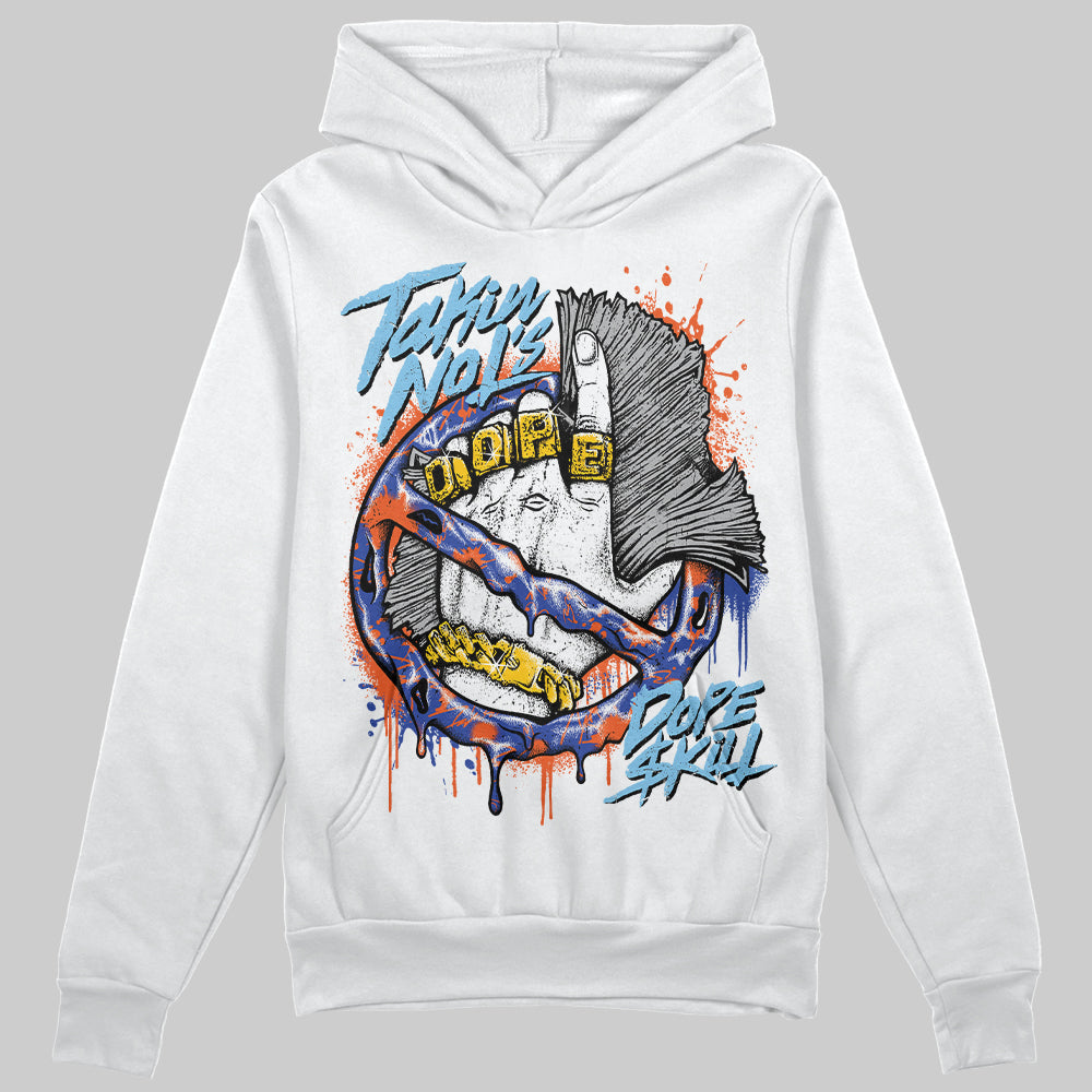 Dunk Low Futura Orange Blaze DopeSkill Hoodie Sweatshirt Takin No L's Graphic