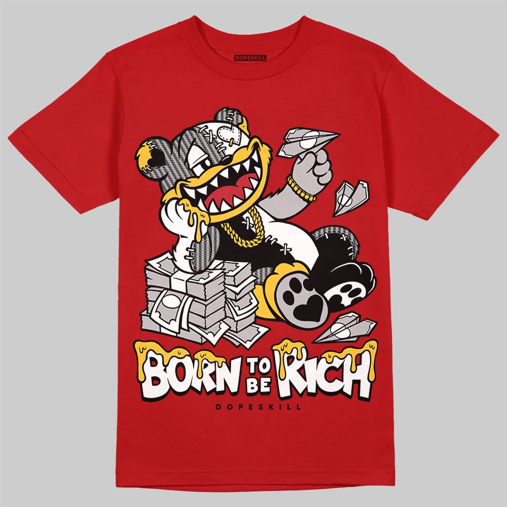 Ferrari 14s DopeSkill T-Shirt Born To Be Rich Graphic