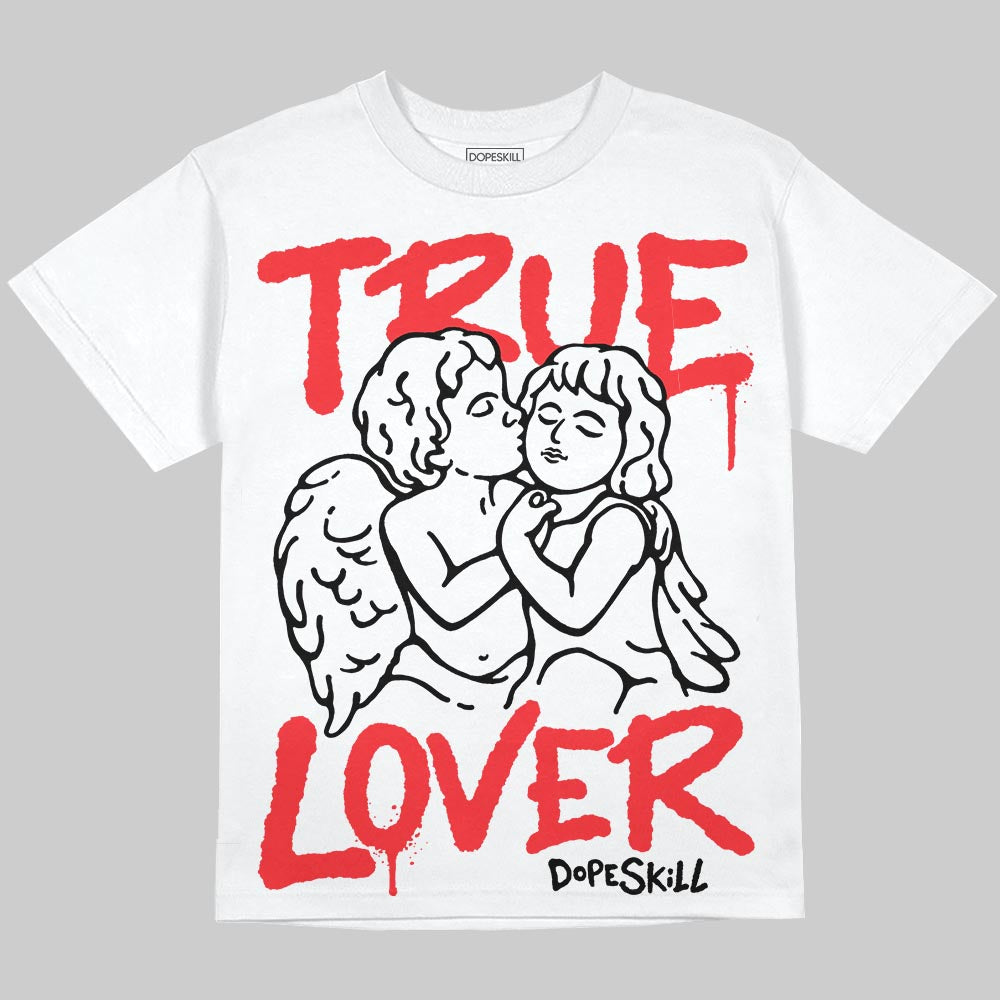 Dunk Panda White Black DopeSkill Oversize Print T-Shirt True Lover Graphic
