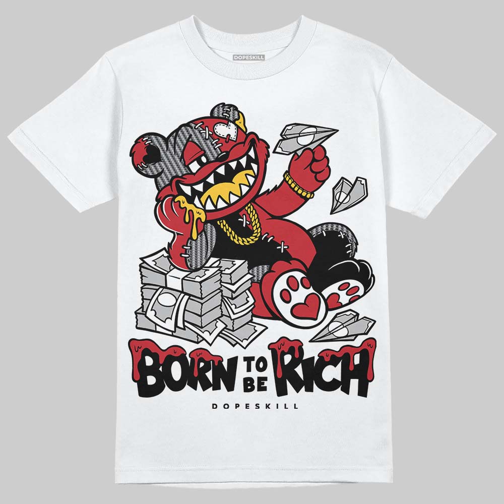 Ferrari 14s DopeSkill T-Shirt Born To Be Rich Graphic