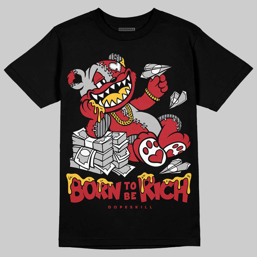 Ferrari 14s DopeSkill T-Shirt Born To Be Rich Graphic