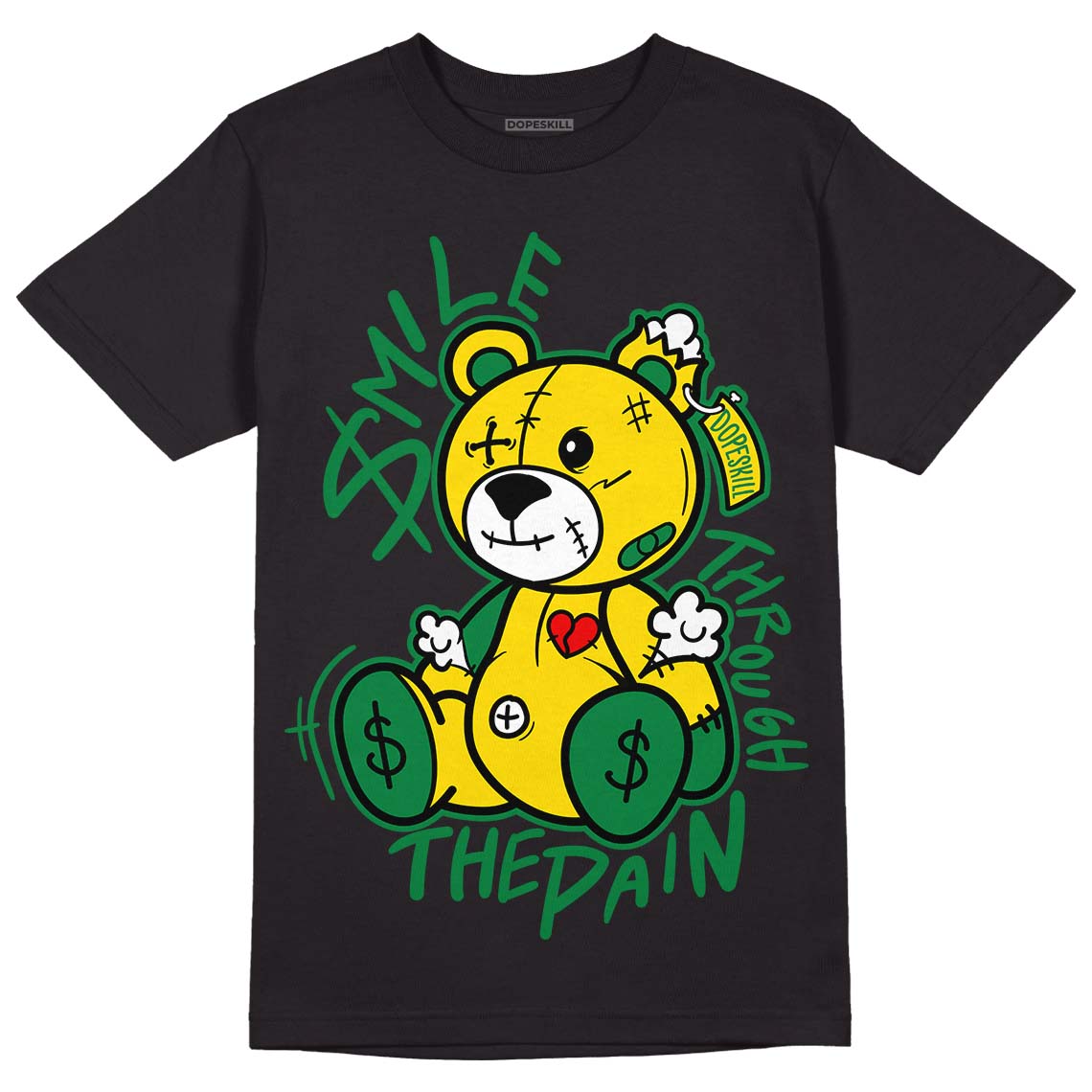 Dunk Low Reverse Brazil DopeSkill T-Shirt BEAN Graphic