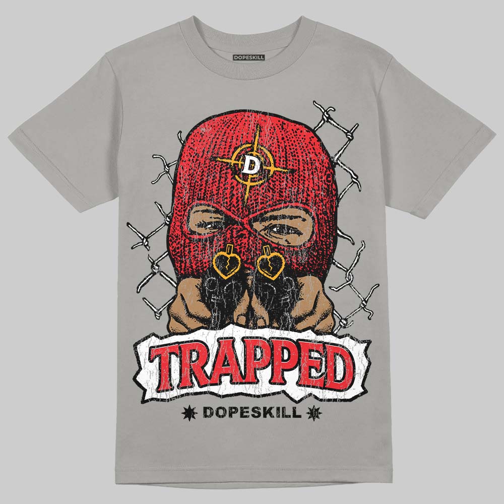 Grey Collection DopeSkill T-Shirt New Trapped Graphic