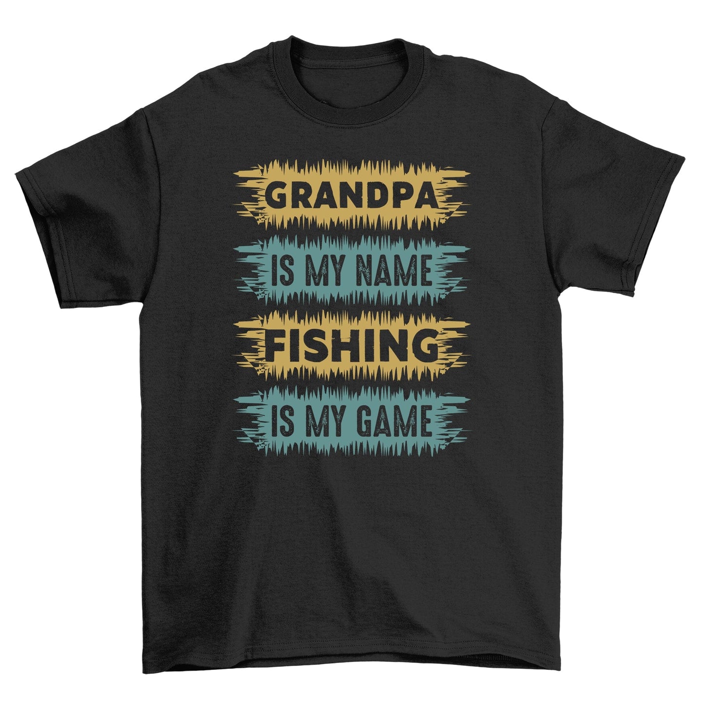Grandpa is my Fishing Name Funny T-Shirt