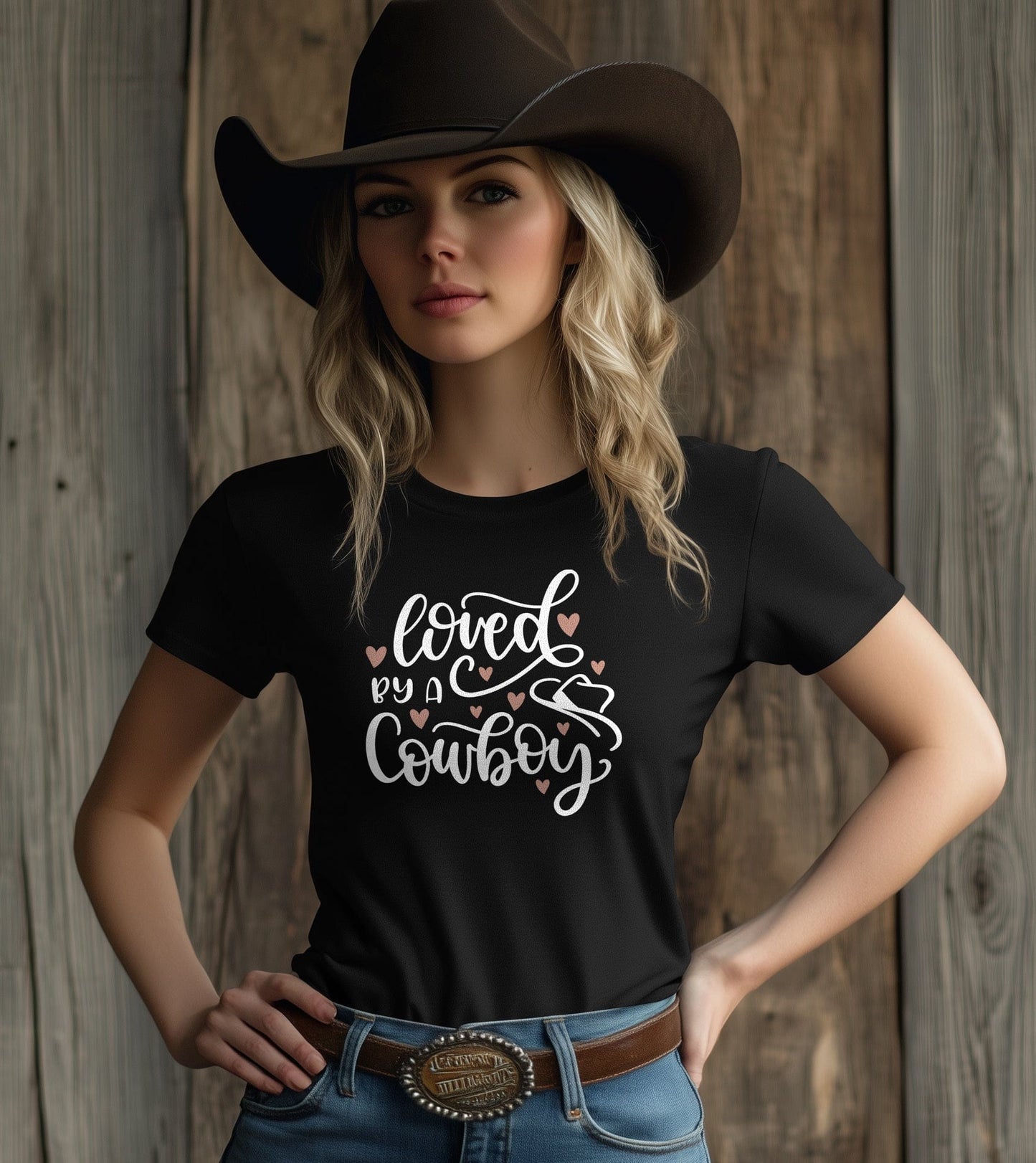 Loved by a Cowboy T-Shirt
