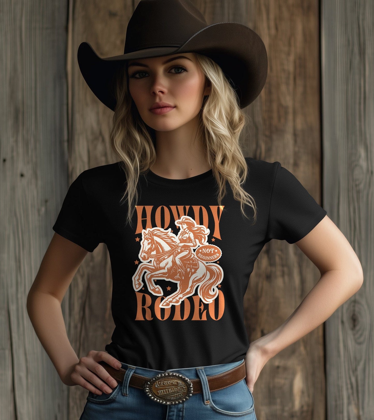 Howdy Rodeo T-Shirt ‚Äì Saddle Up for