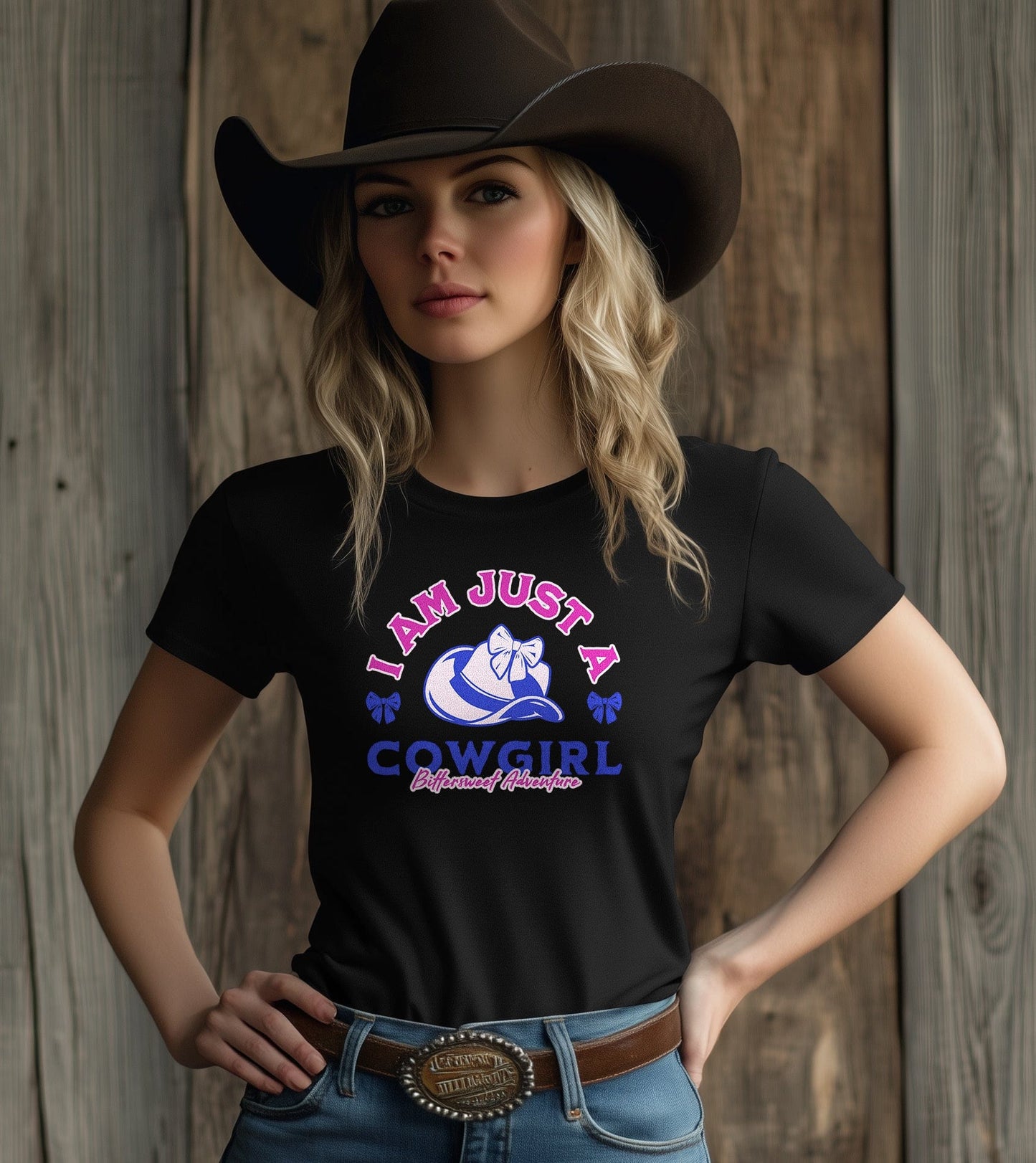 Western Cowgirl 1 T-shirt - Saddle Up