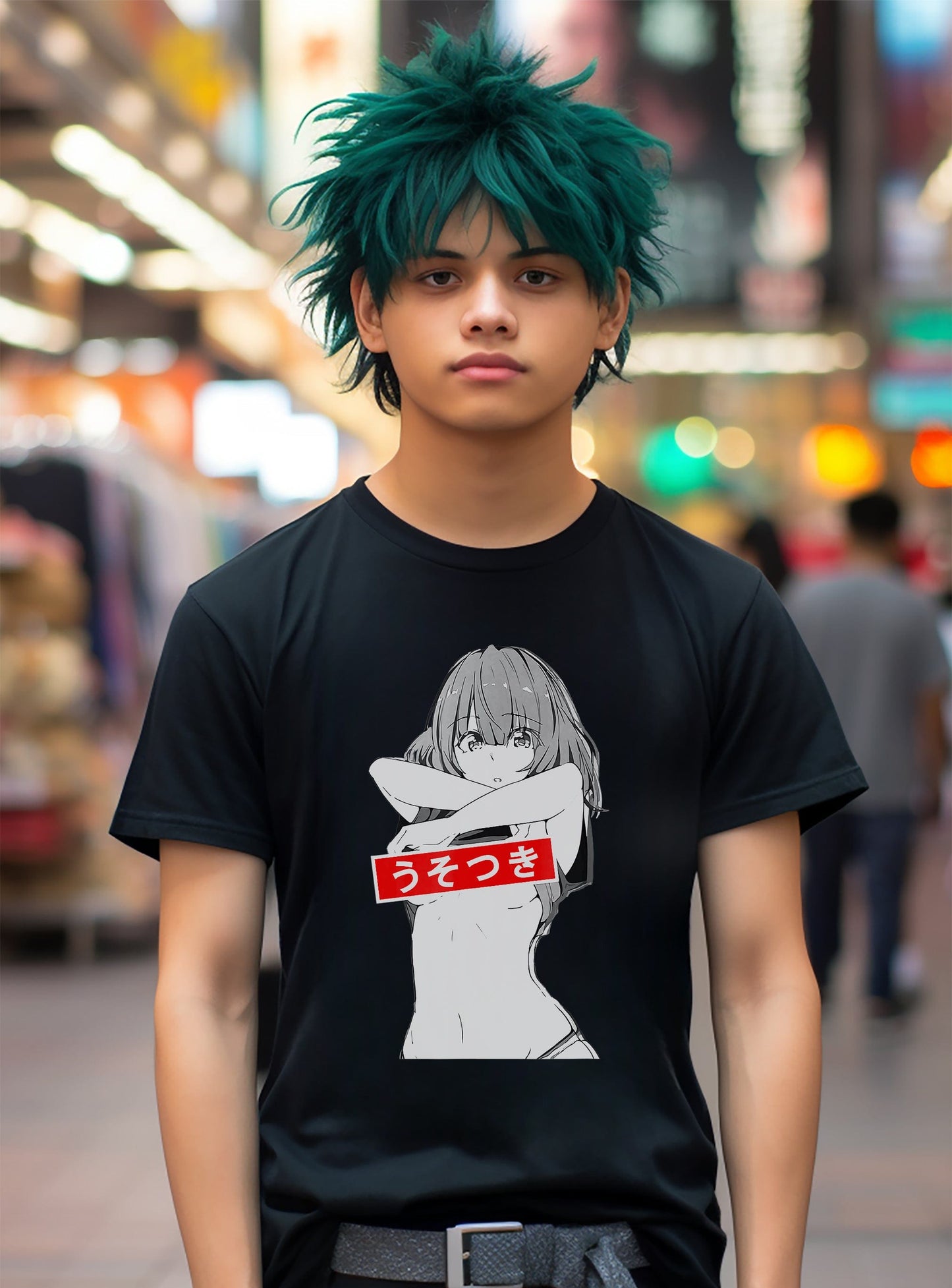 Lewd Conduct Ahegao Hentai T-Shirt
