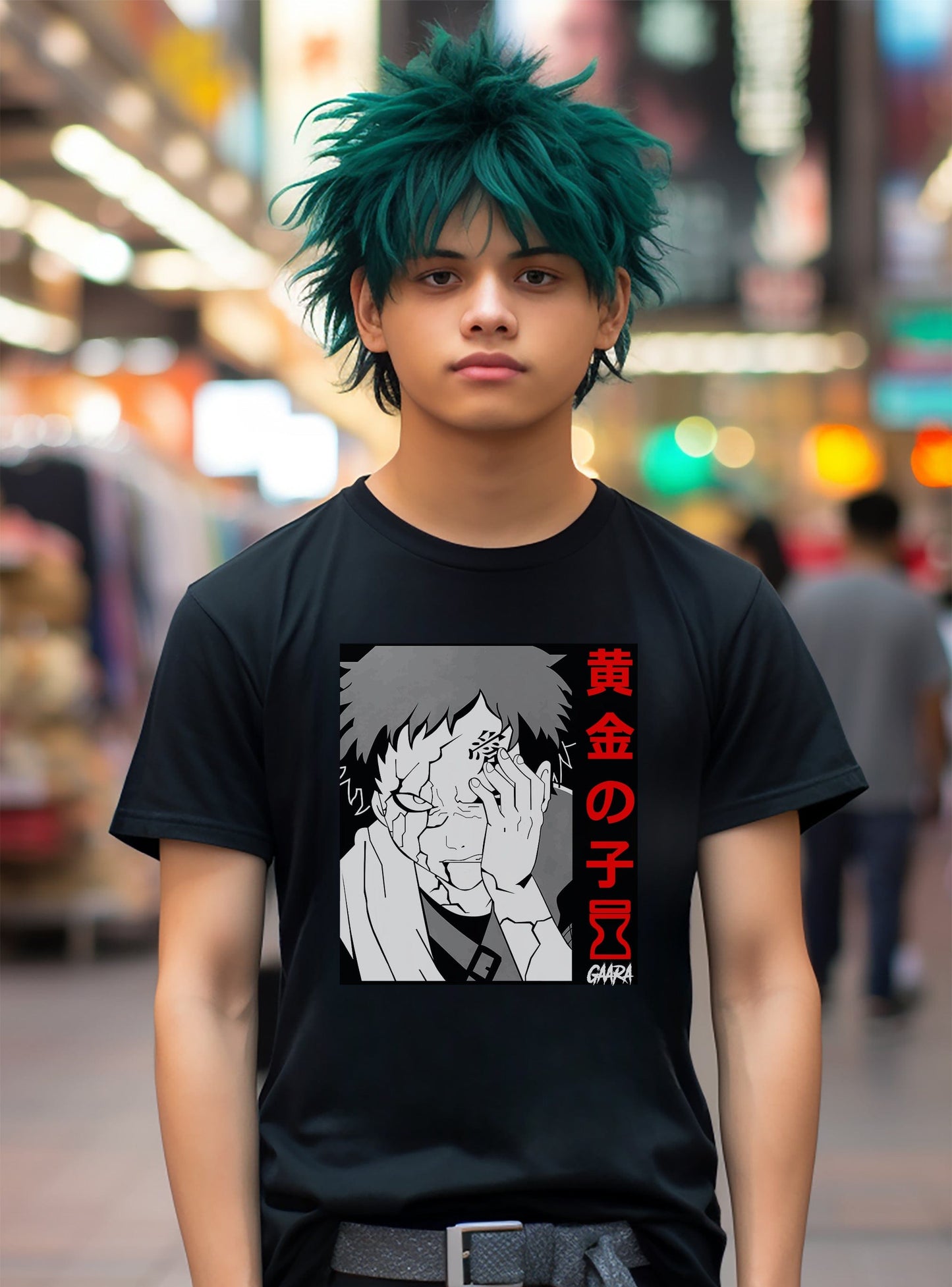 Gaara Naruto Face t-shirt
