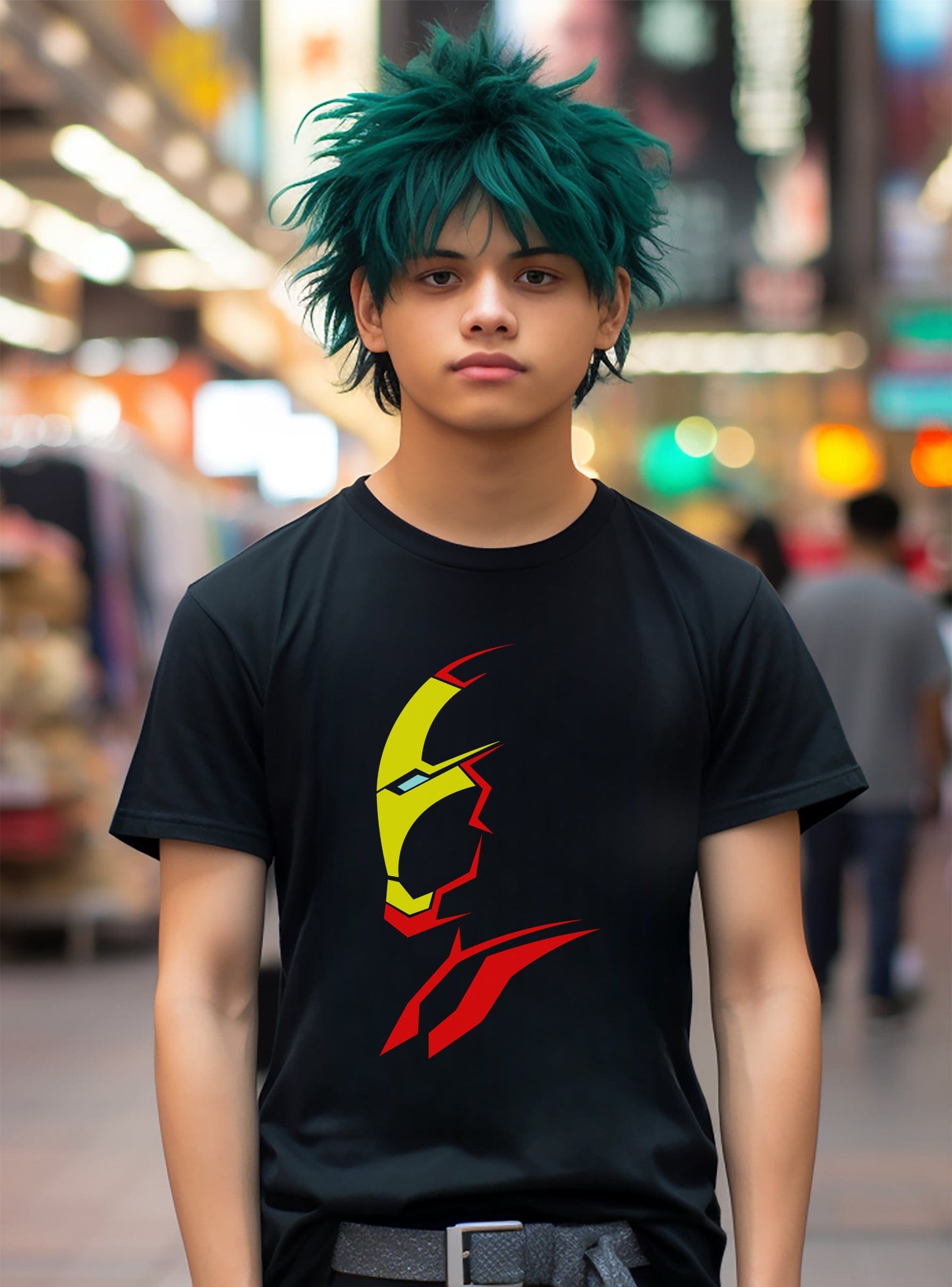 Iron Man Shadow Mask T-Shirt