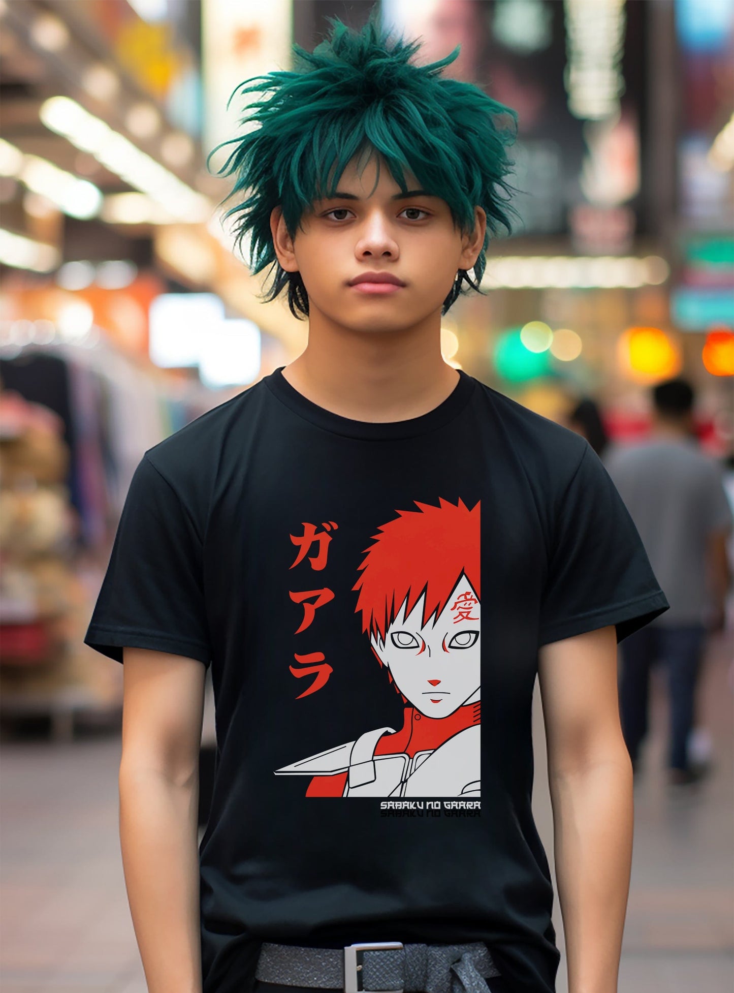 Sabaku T-Shirt Naruto Inspired Funny