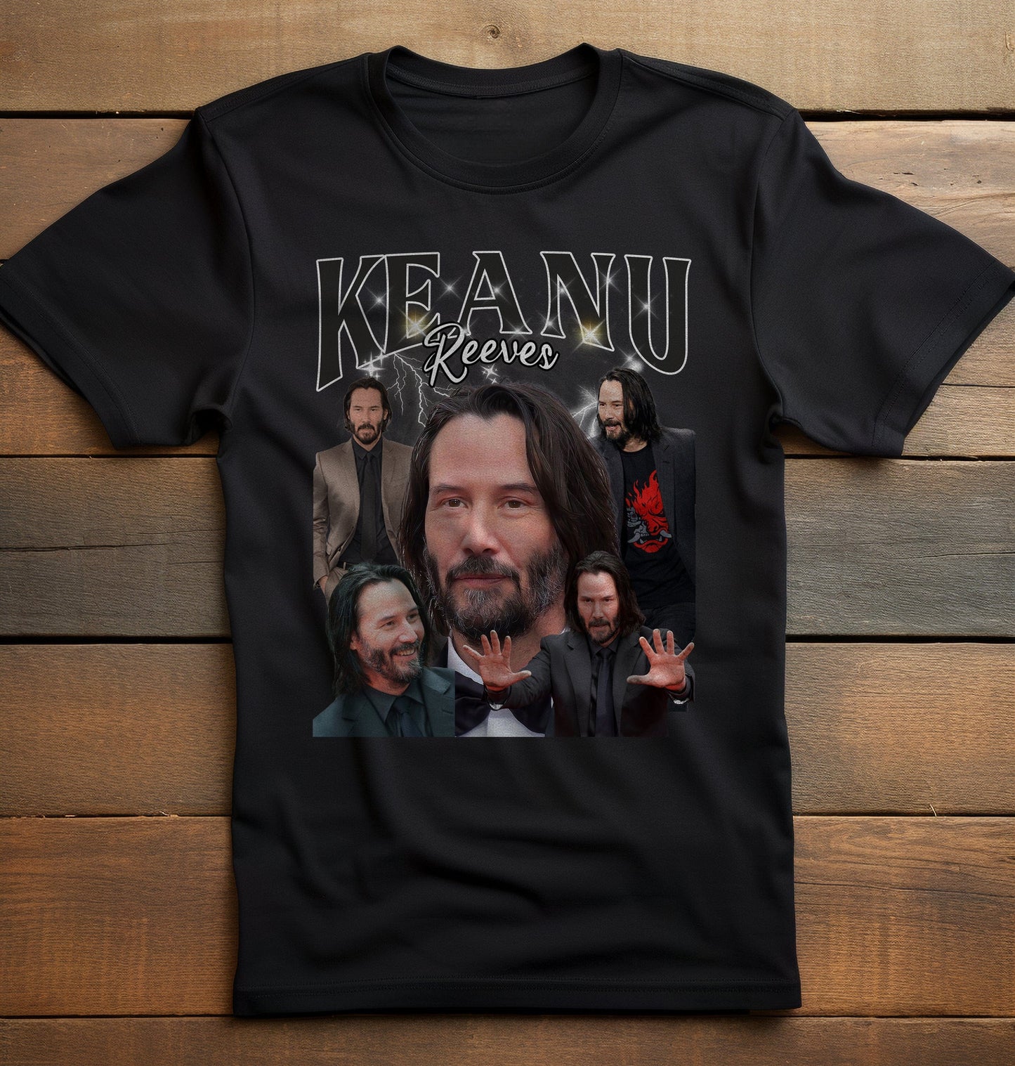 Keanu Reeves Older T-Shirt - Funny