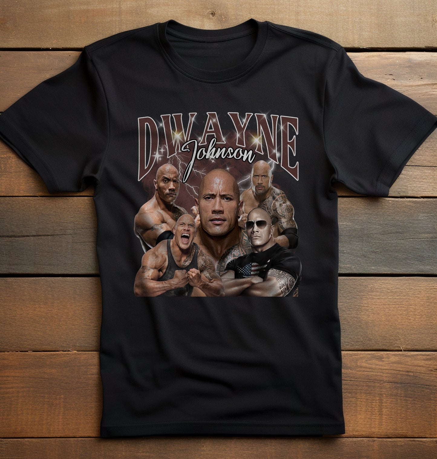 Dwayne Johnson Wrestler T-Shirt -