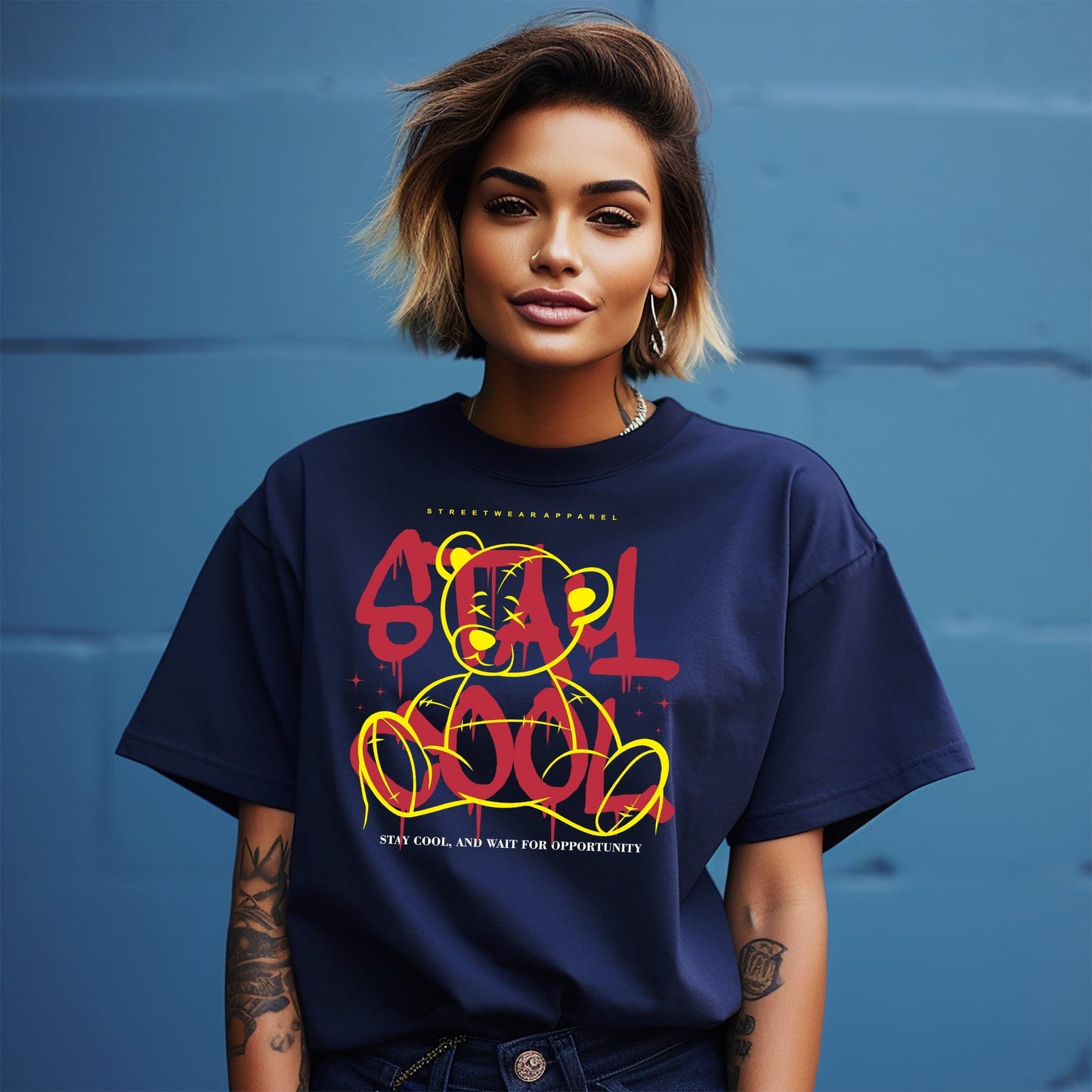 Bearstreet108 Hug Life! T-shirt