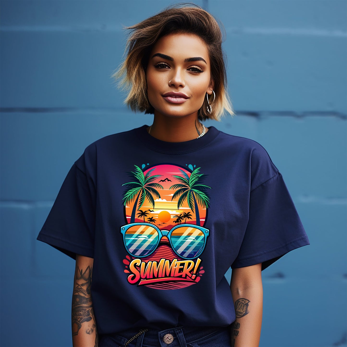 Summer_99 Vibes Tee: Fun in the
