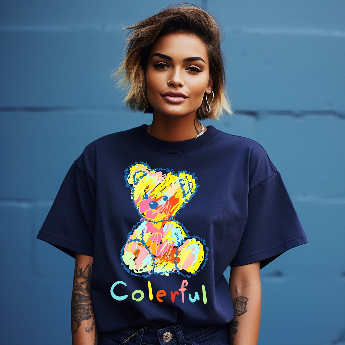 Bearstreet229 TShirt Colorful