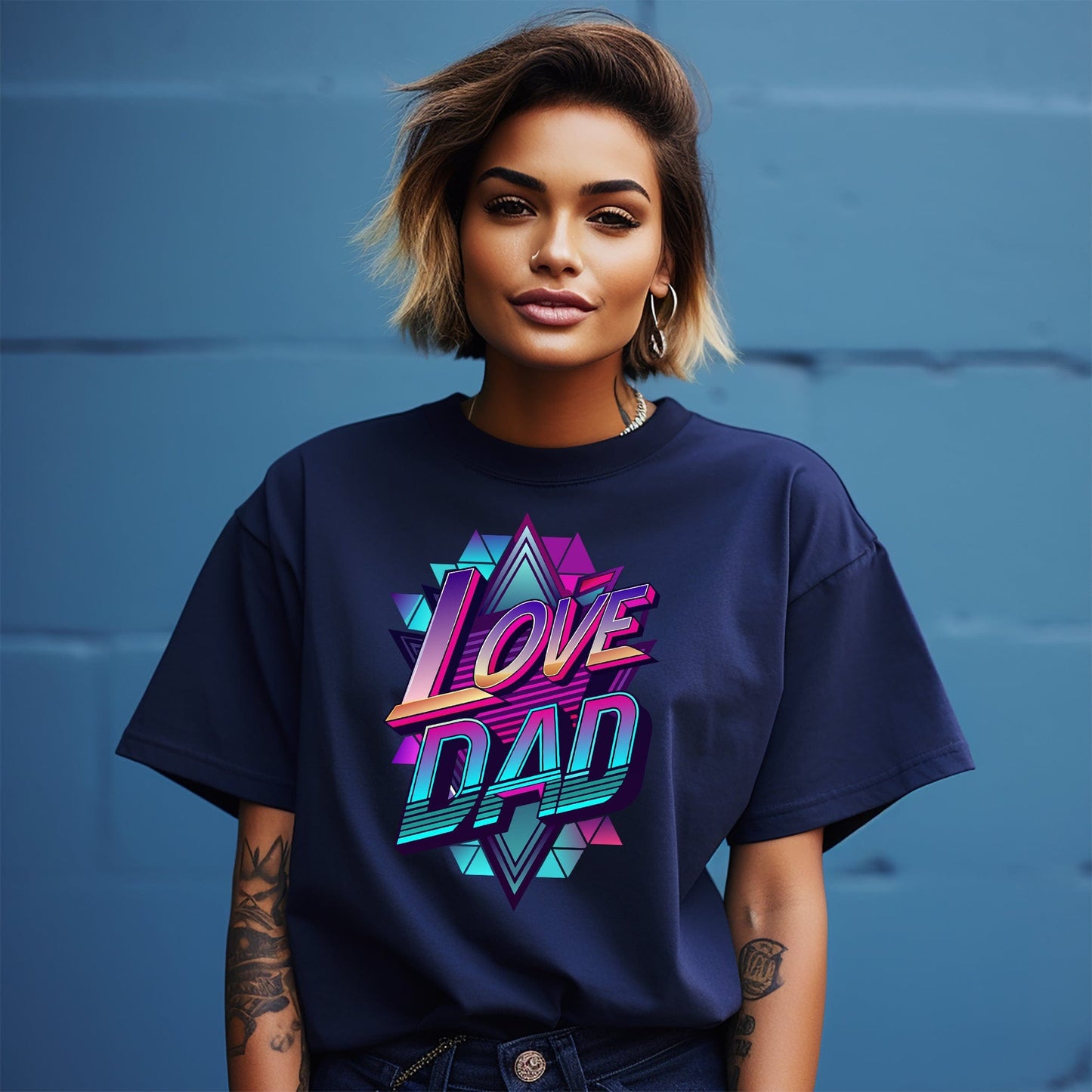 Dad's Cyberpunk Love TShirt