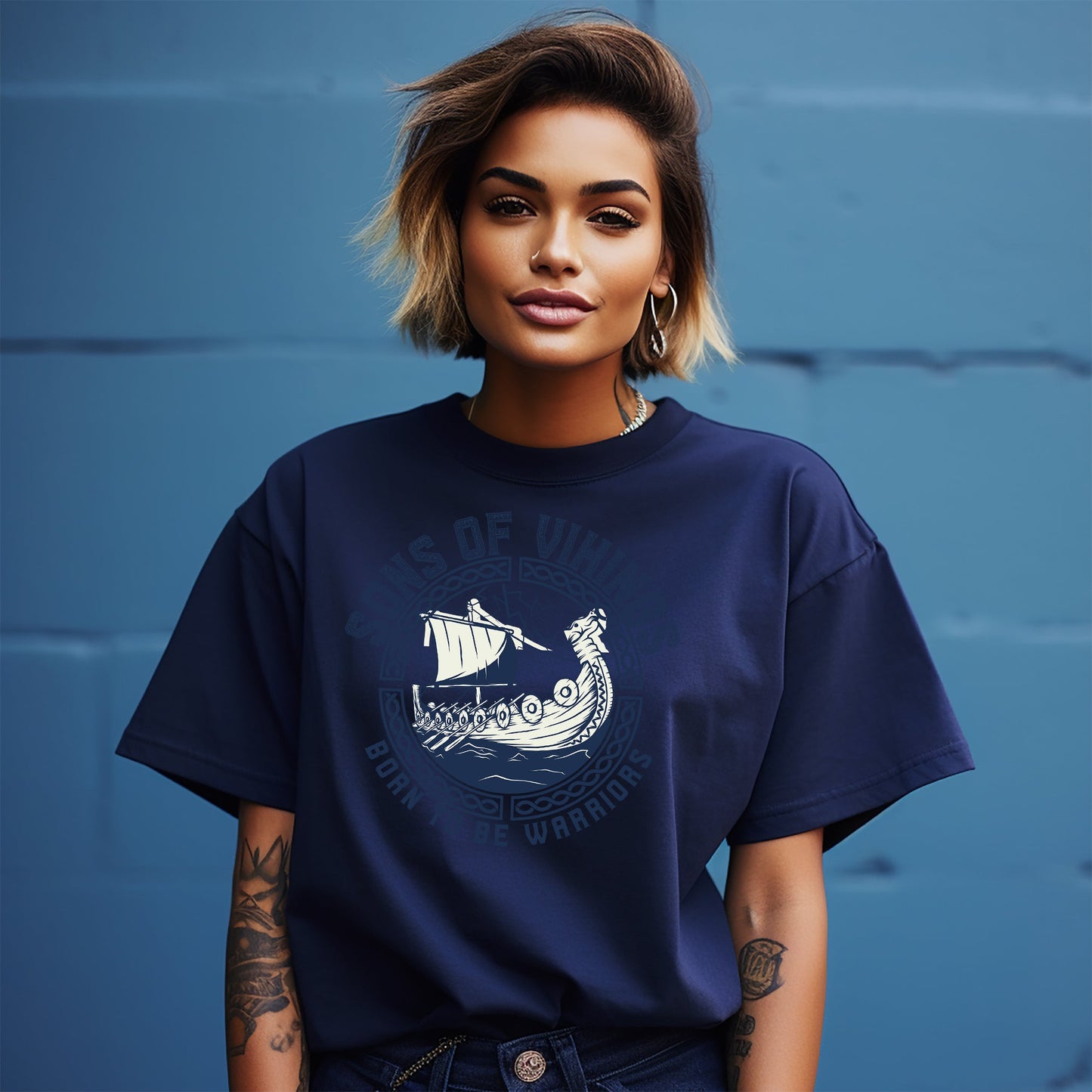 Sons Of Vikings Born Warriors T-Shirt