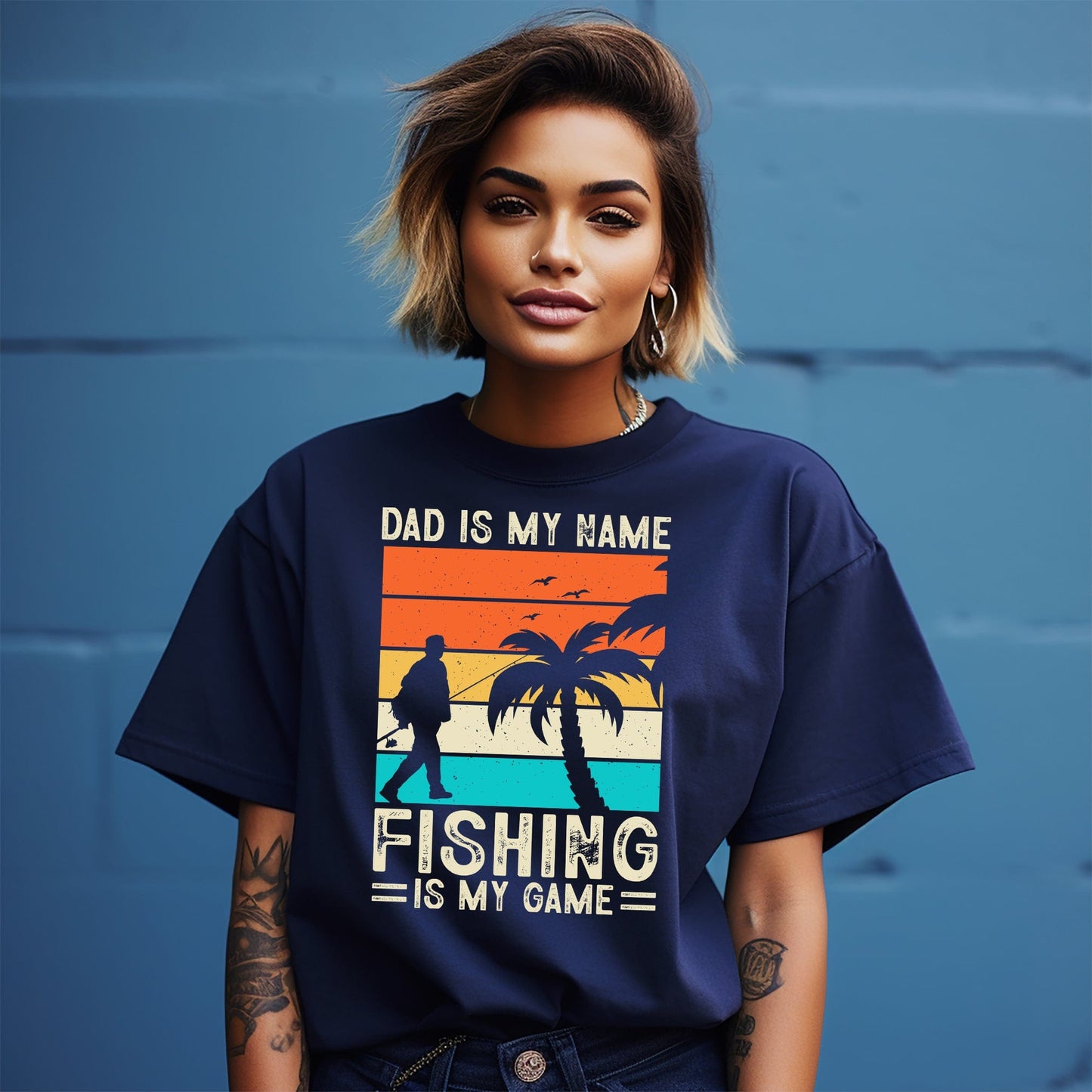 Dad Fishing Legend at 50 T-Shirt