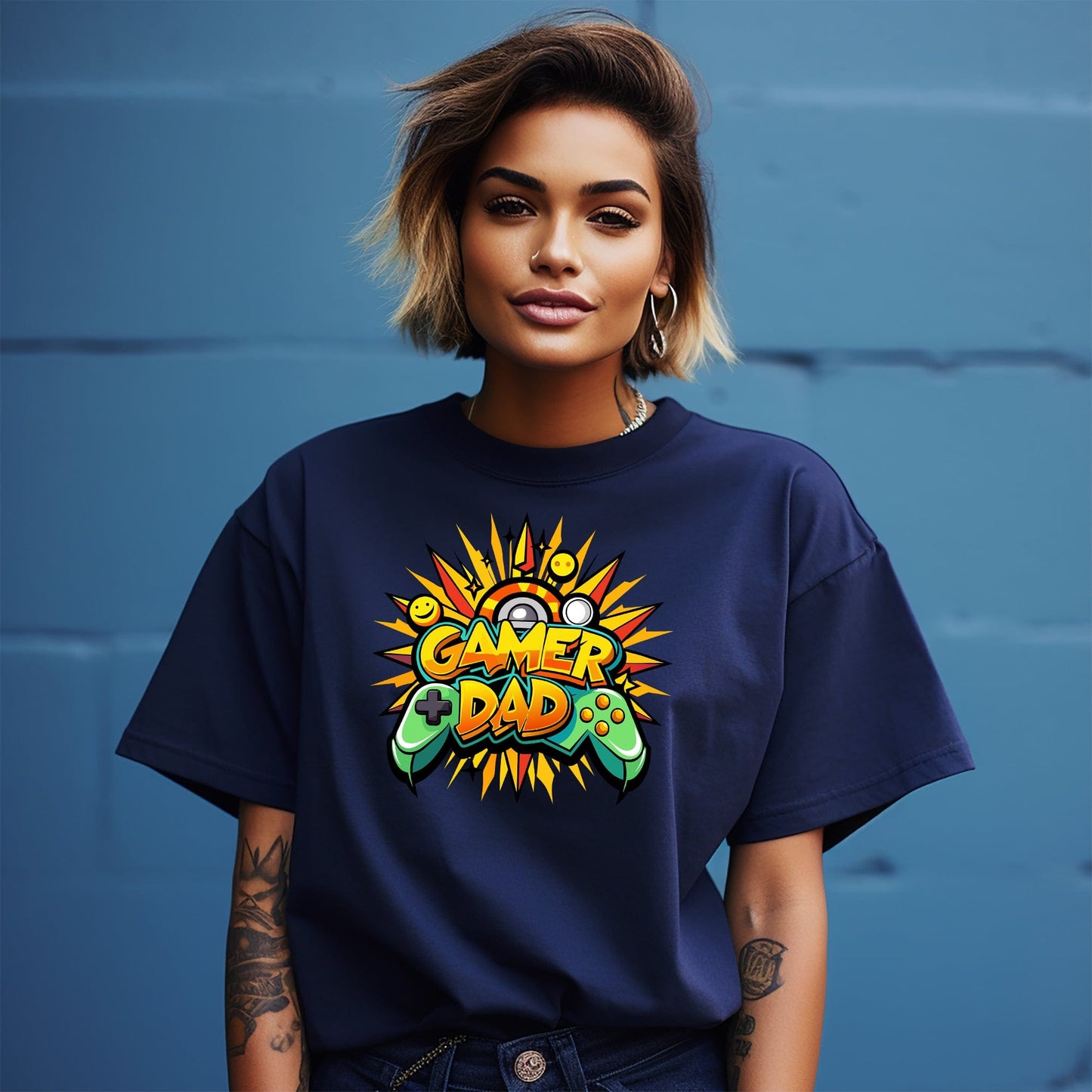 Epic Gamer Dad Controller TShirt