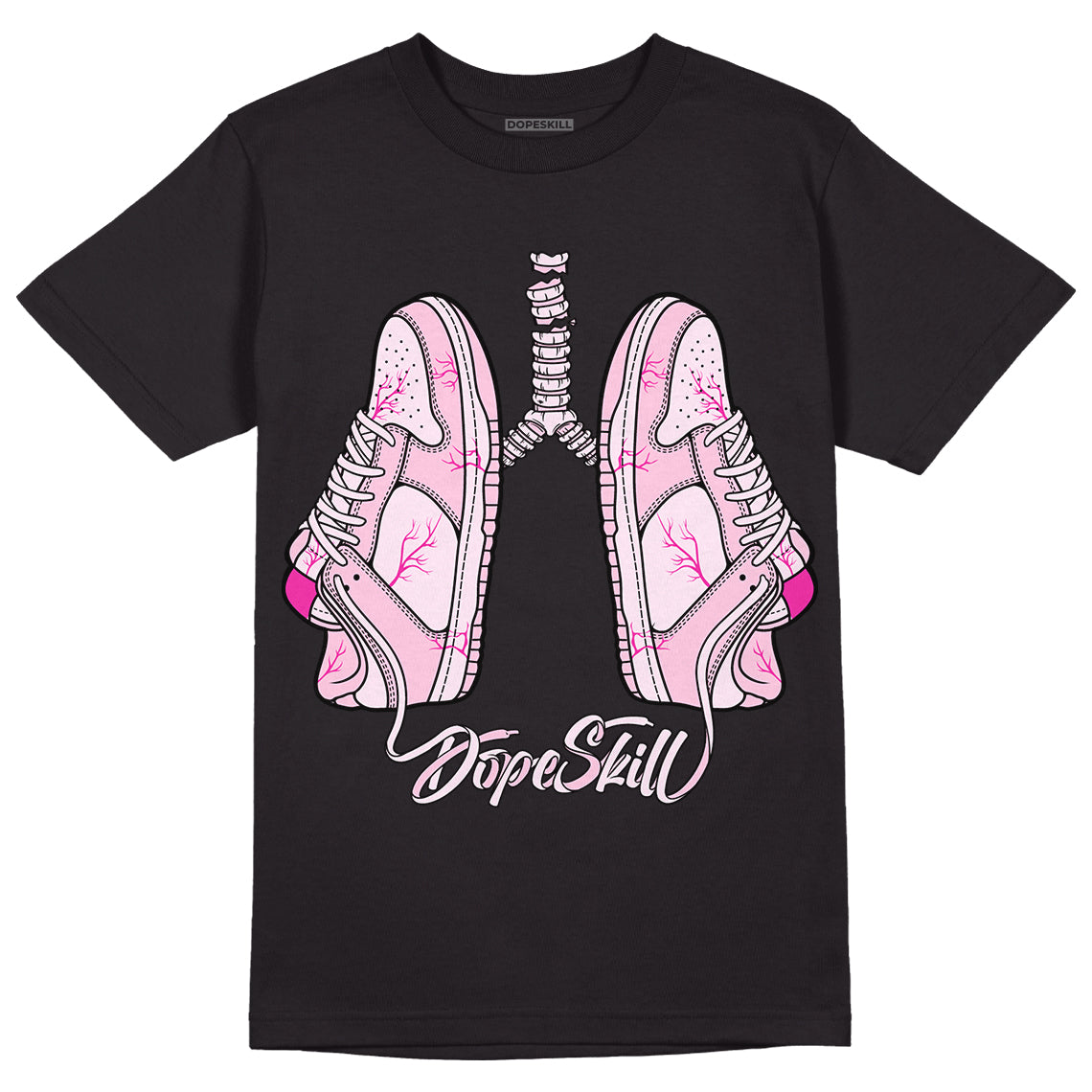 Triple Pink Dunk Low DopeSkill T-Shirt Breathe Graphic