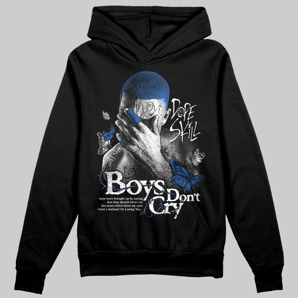 Blueberry 12s DopeSkill Hoodie Sweatshirt Boys Don't Cry Graphic