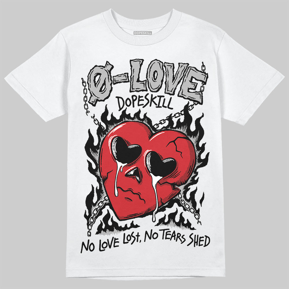 Black Cement 3s DopeSkill T-Shirt Crying Heart Graphic
