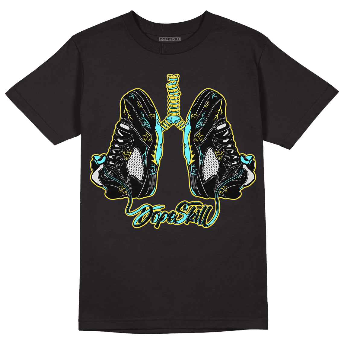 Aqua 5s DopeSkill T-Shirt Breathe Graphic
