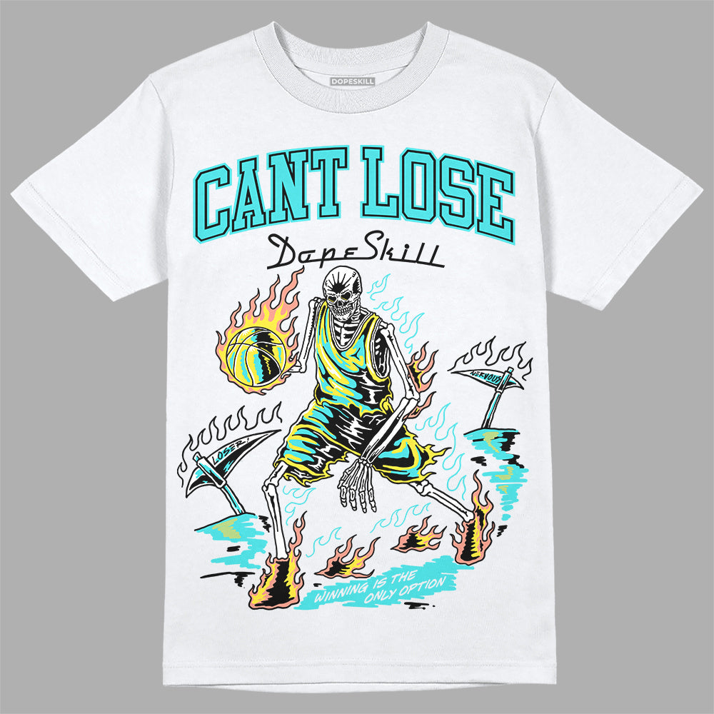 Cyan Burst 9060 DopeSkill T-Shirt Cant Lose Graphic
